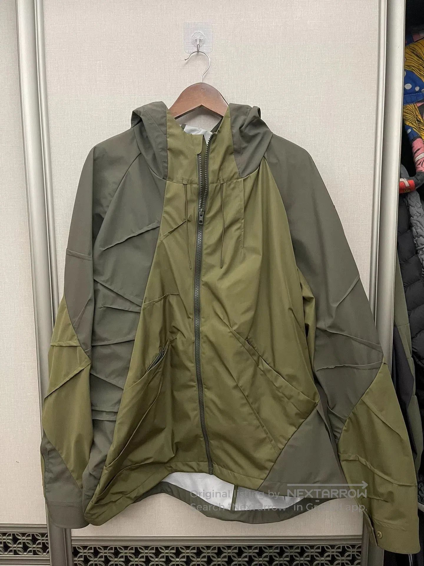 POST ARCHIVE FACTION (PAF) technical green jacket with complex design. Size US L / EU 52-54 / 3 - 1 Thumbnail