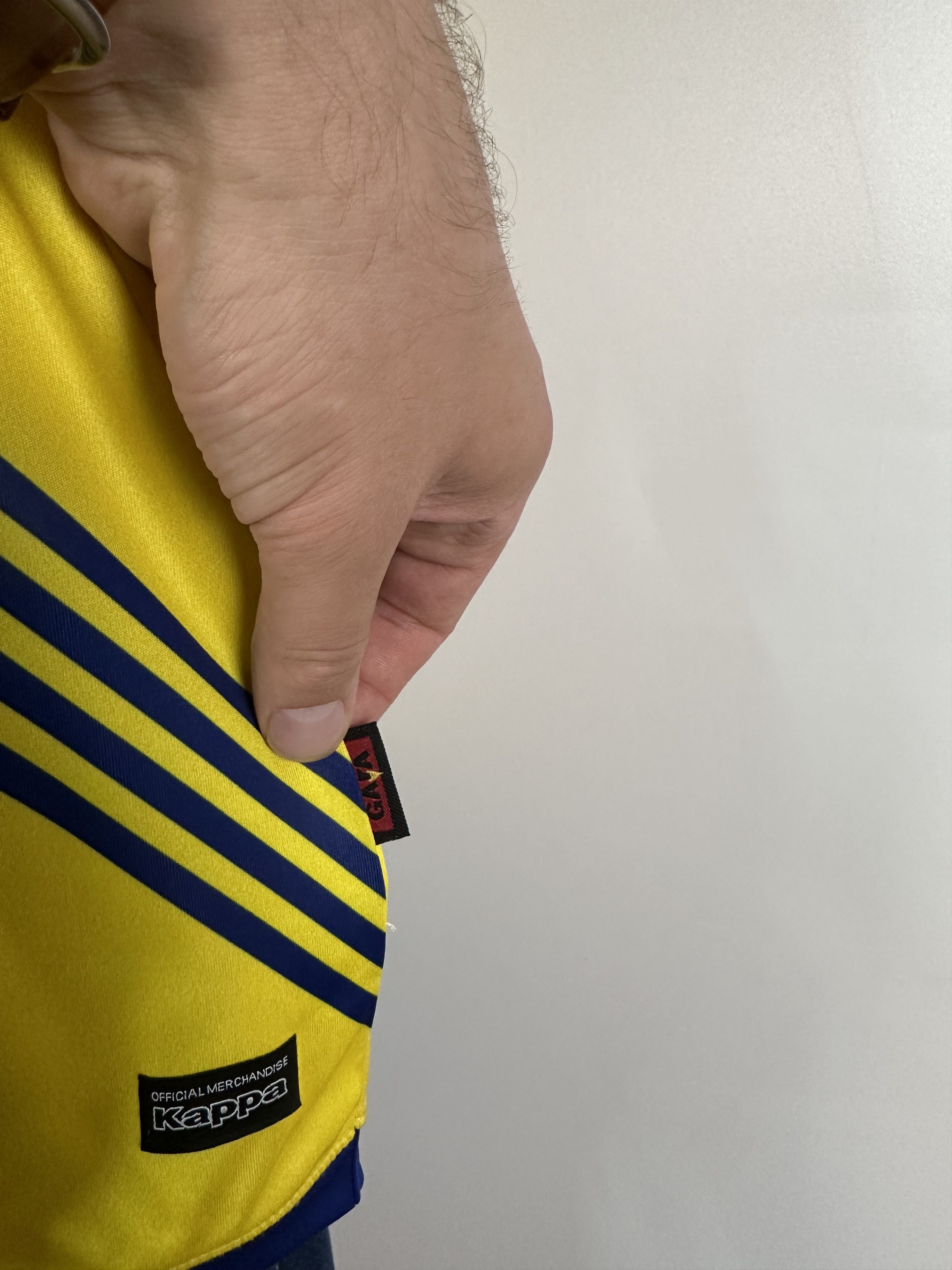 Kappa WAASLAND BEVEREN 2015 16 FOOTBALL SHIRT SOCCER JERSEY KAPPA Size US L / EU 52-54 / 3 - 7 Thumbnail