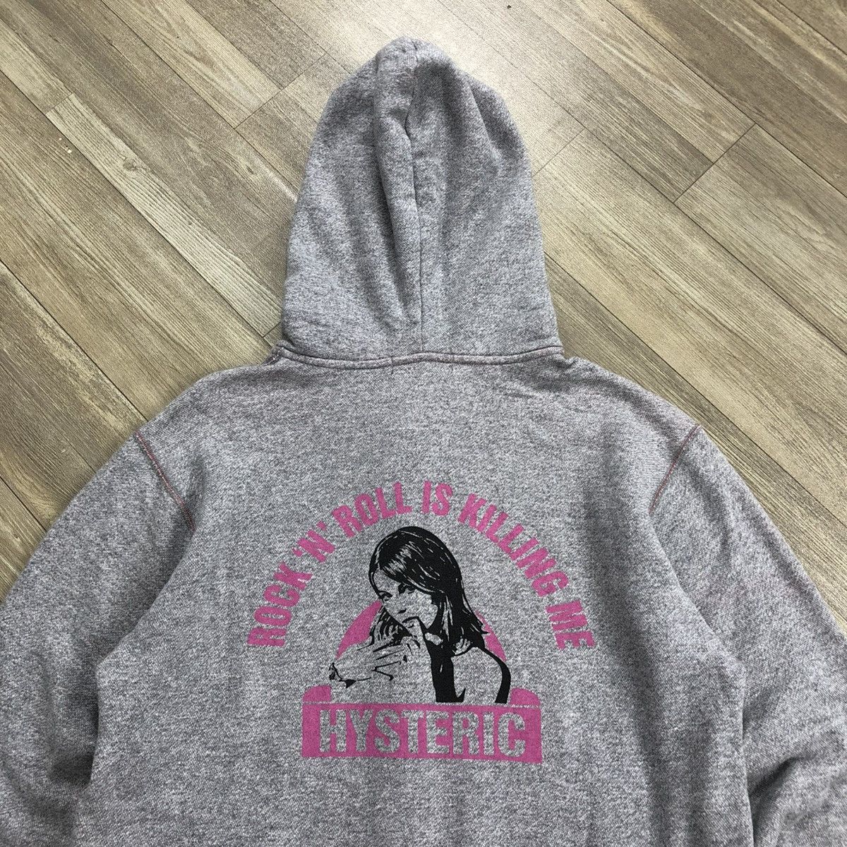 Hysteric Glamour × Japanese Brand 2000s Hysteric Glamour Rock Steady Reversible Zipper Jacket Size US M / EU 48-50 / 2 - 2 Thumbnail