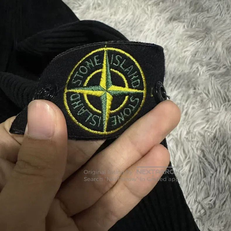 Stone Island Stone Island Corduroy Jacket Coat Black Color Size M Size US M / EU 48-50 / 2 - 4 Thumbnail