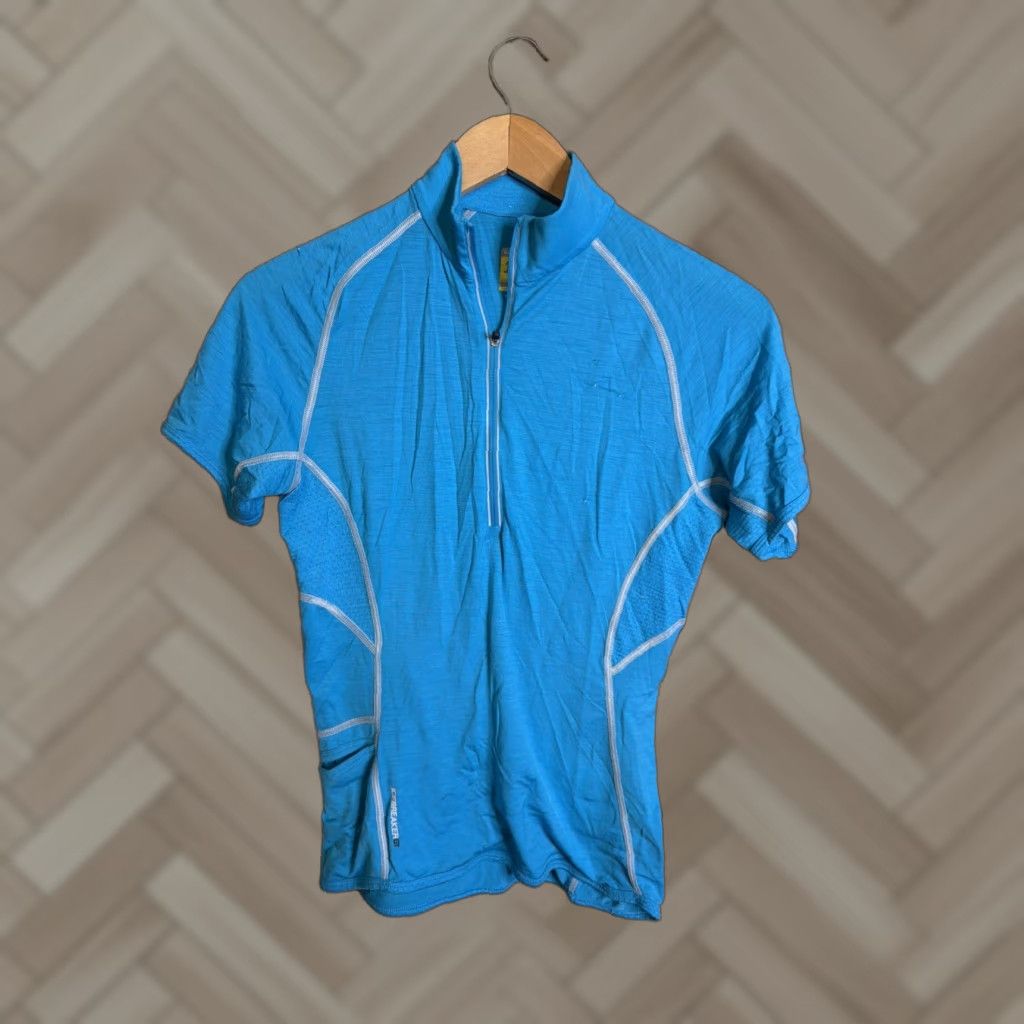 Icebreaker Icebreaker GT 150 Ultralite Merino Wool 1/4 Zip Shirt Women's Blue Medium Size M / US 6-8 / IT 42-44 - 1 Thumbnail