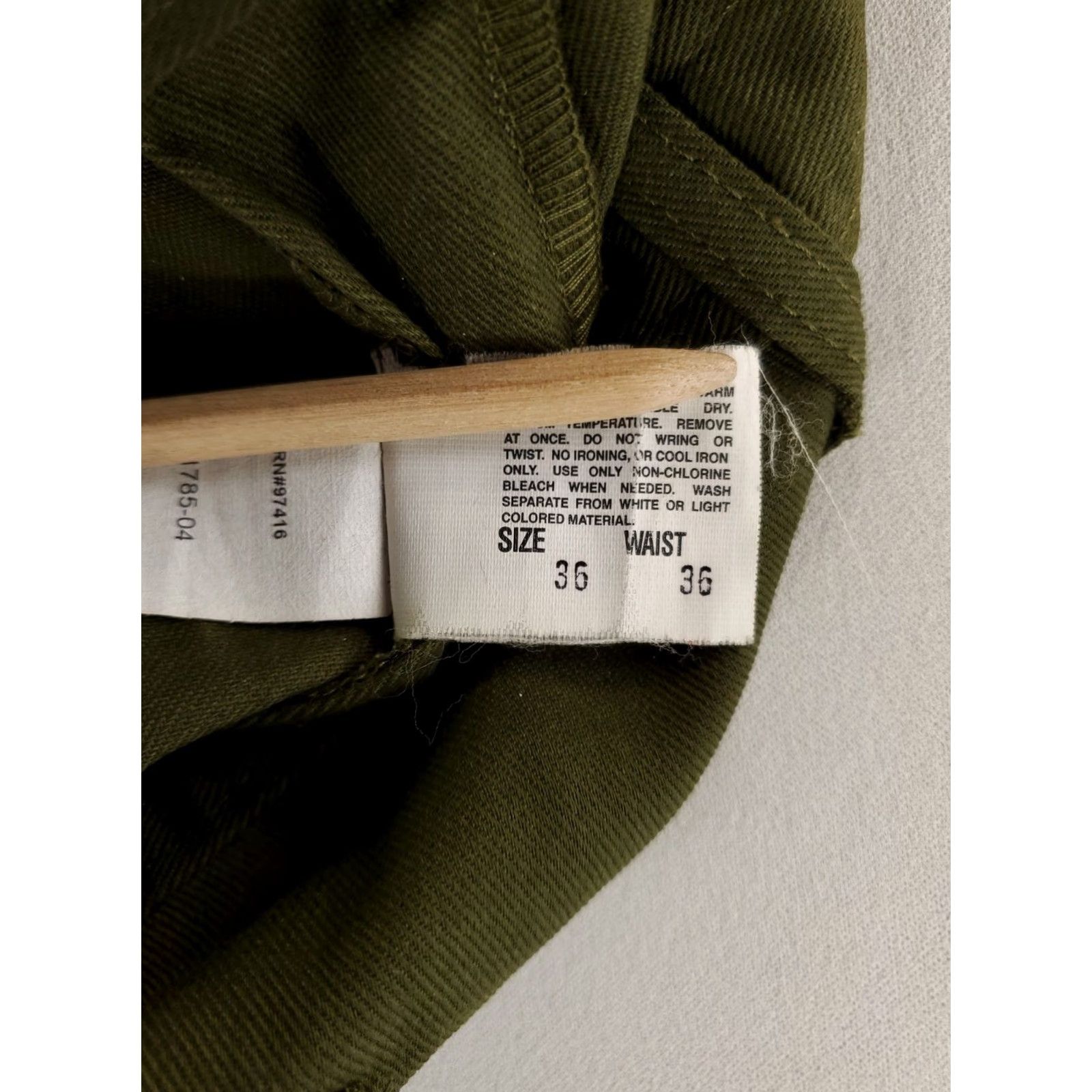 Vintage BSA Boy Scouts of America Cargo Pants Green Elastic Mens 30-36 Waist 30 Inseam M Size Regular Mens Size US 31 - 3 Thumbnail