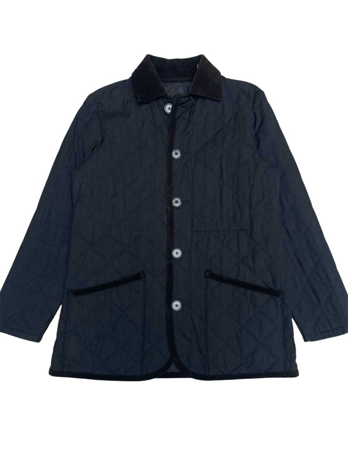 Mackintosh Mackintosh Philosophy Quilted Jacket Corduroy Collar Size 36 Size US S / EU 44-46 / 1 - 1 Thumbnail