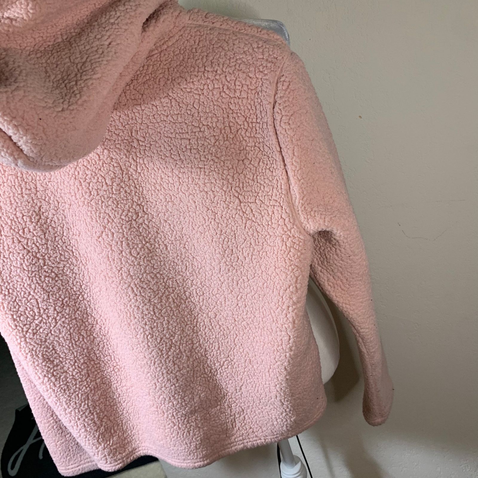 Fila FILA Women’s Hoodie Size M Pink Sherpa Pullover Size M / US 6-8 / IT 42-44 - 8 Thumbnail