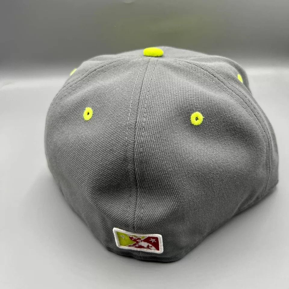 New Era Columbia Fireflies Hat Men 7 1/2 MiLB Fitted Cap New Size ONE SIZE - 7 Thumbnail