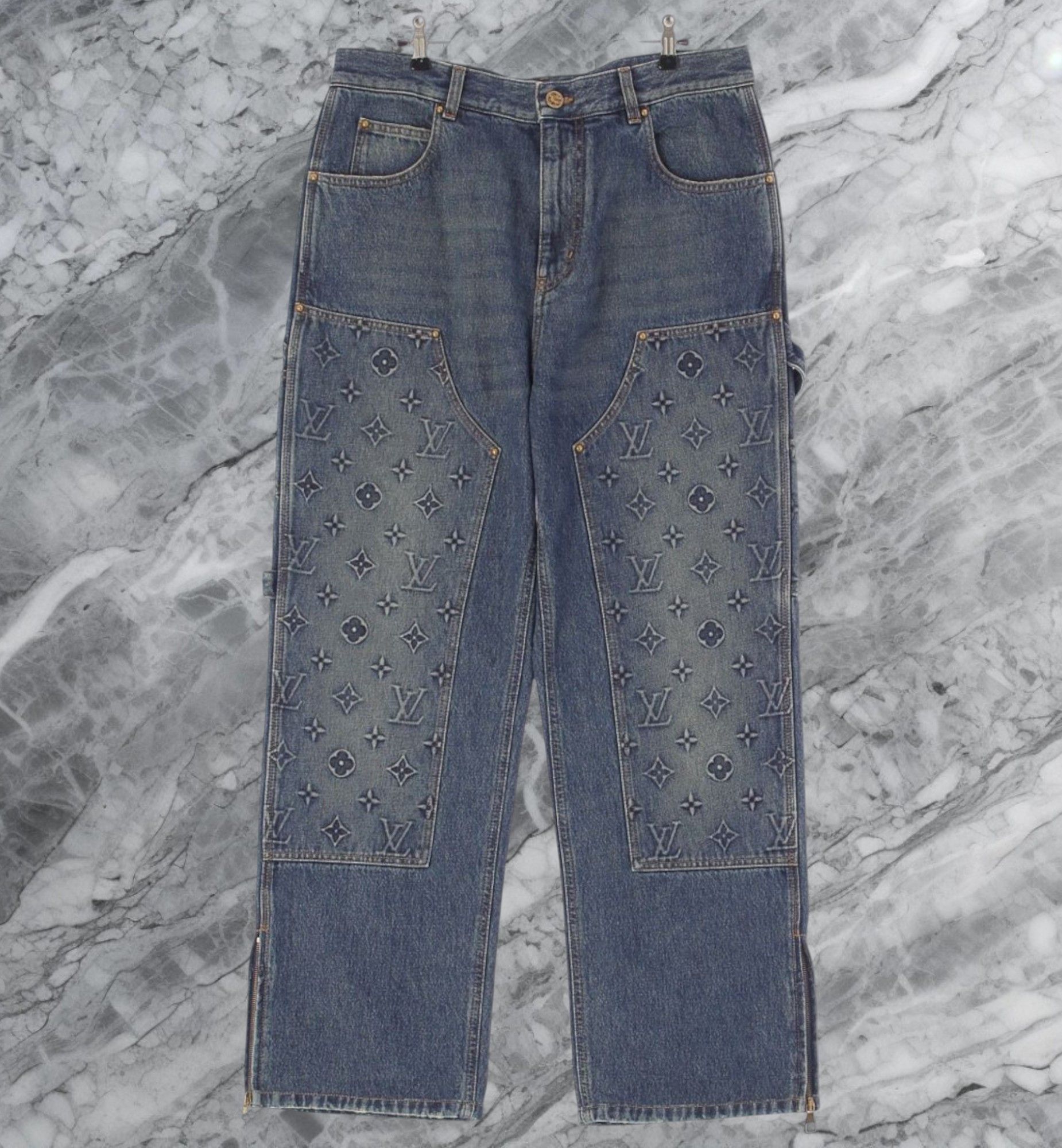 Louis Vuitton × Supreme Supreme x Louis Vuitton LV Monogram denim