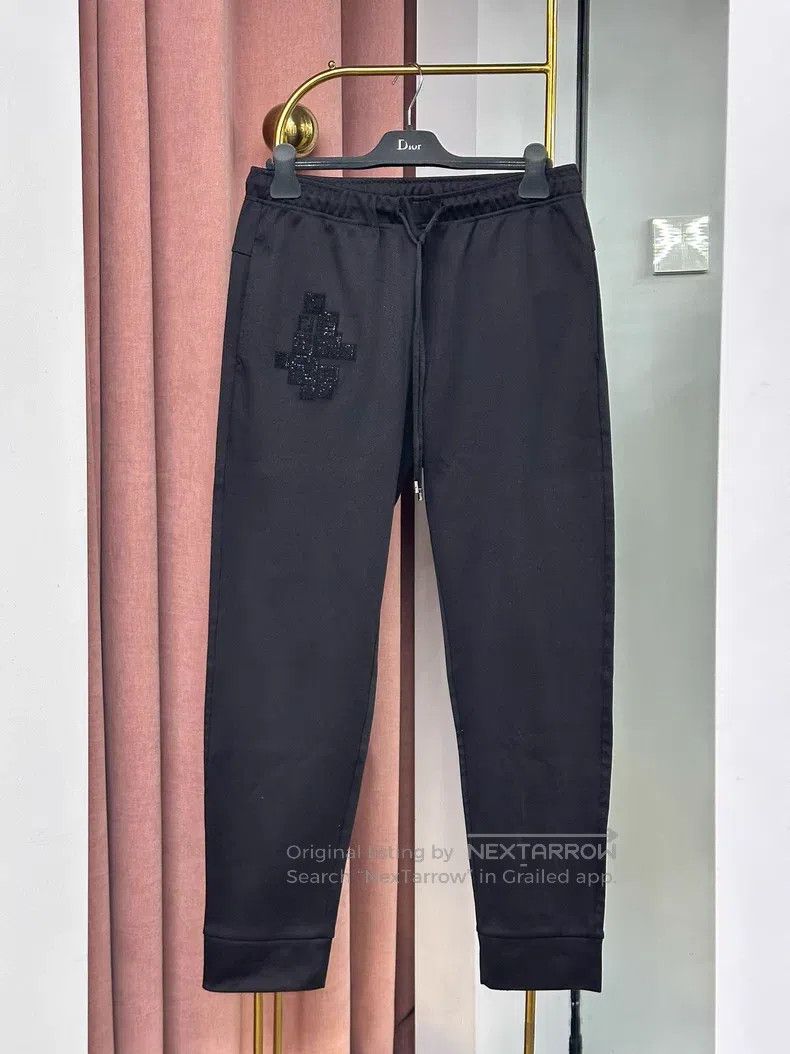 Fendi Fendi Black Rhinestone Casual Pants Long Pants Size US 36 / EU 52 - 1 Thumbnail