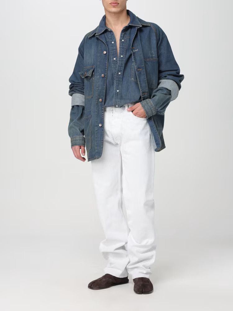 Maison Margiela o1y1124 Denim Jacket in Blue Size US M / EU 48-50 / 2 - 2 Thumbnail