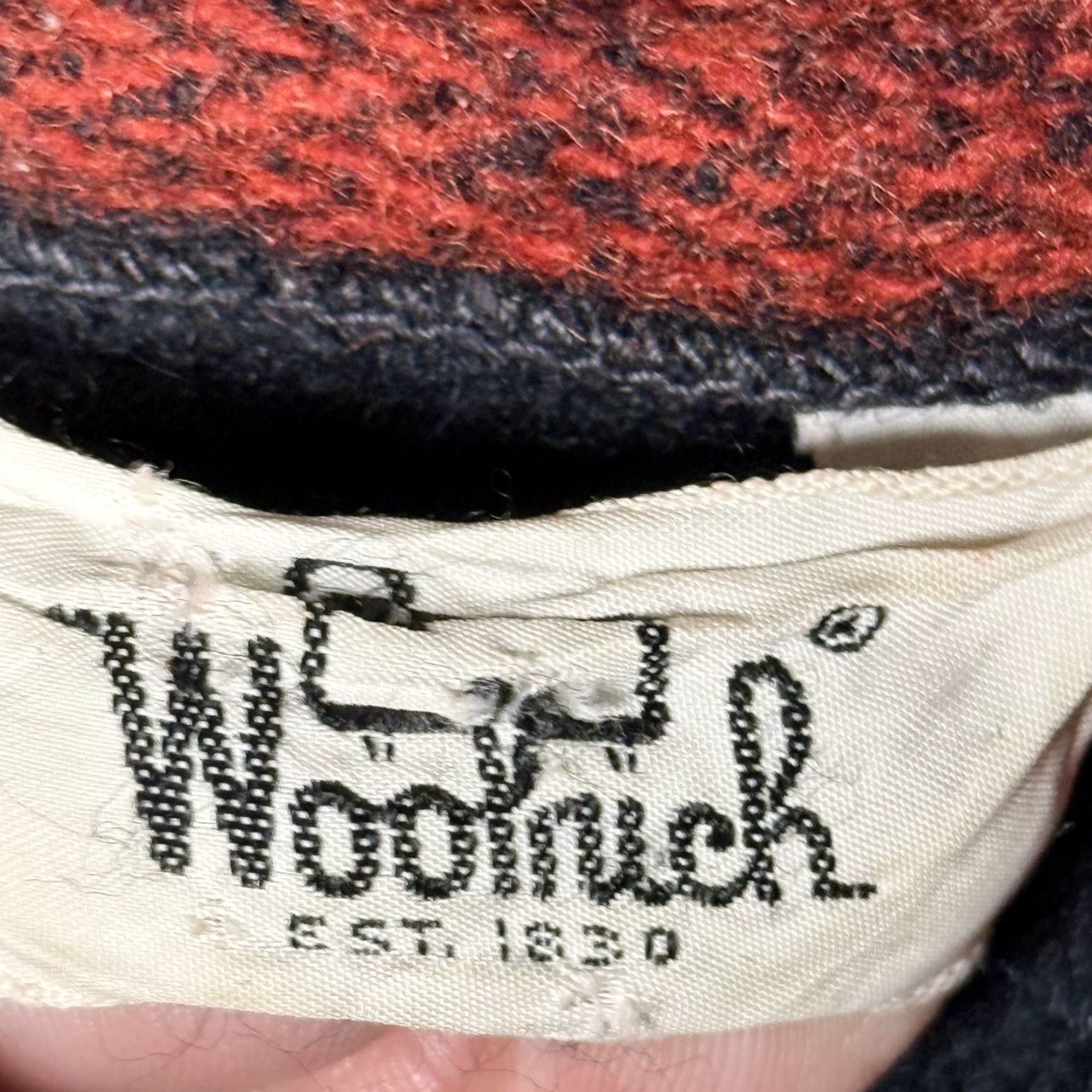 Vintage VTG Woolrich Bomber Jacket Red/Black Buffalo-Checked Full Zip Size 40 Men Woolrich Jacket Buffalo-Check Casual Style Unisex? Size US XXS / EU 40 - 5 Thumbnail