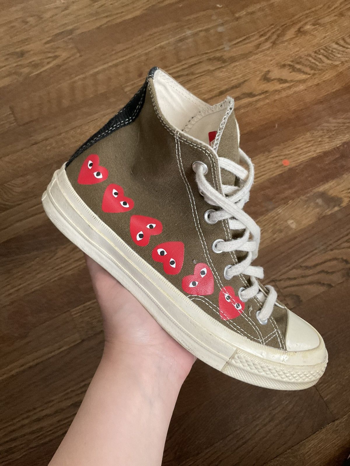 Comme des Garcons PLAY × Converse Converse x comme des garçons play Size US 6 / EU 39 - 2 Thumbnail