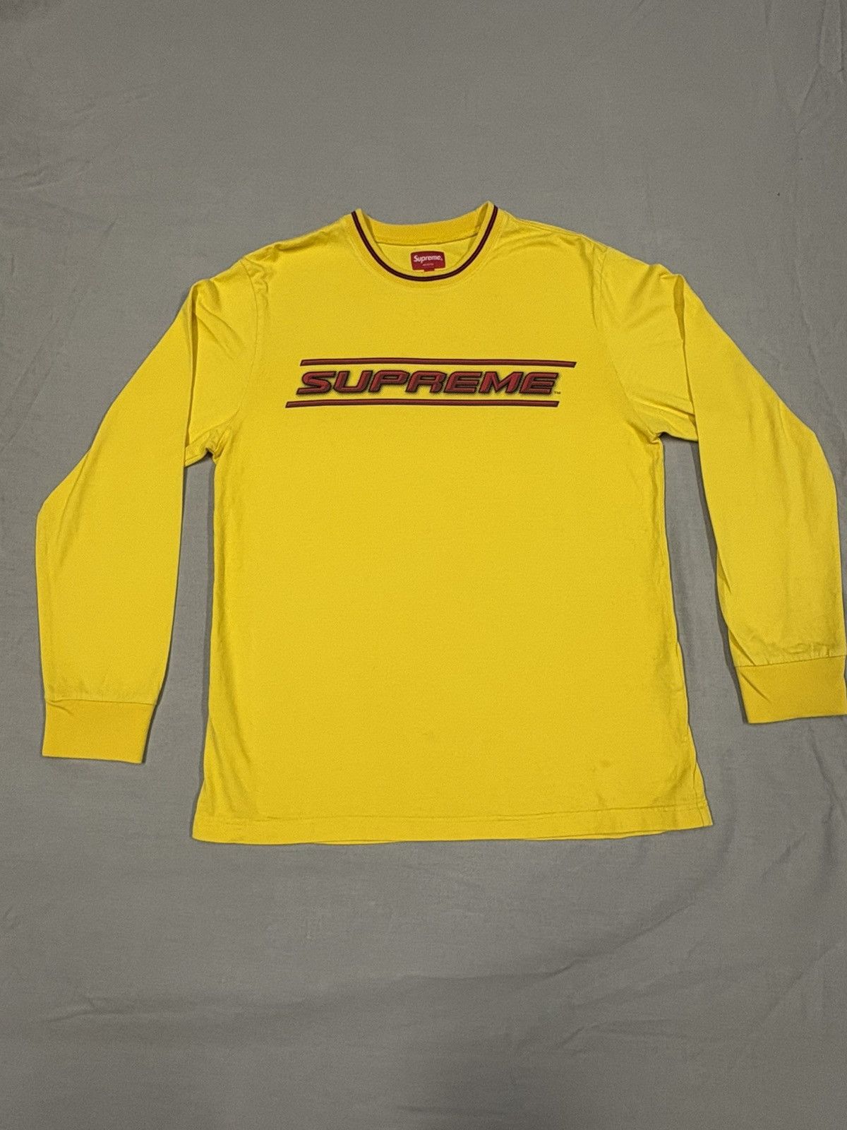 Supreme Yellow Long Sleeve | Grailed