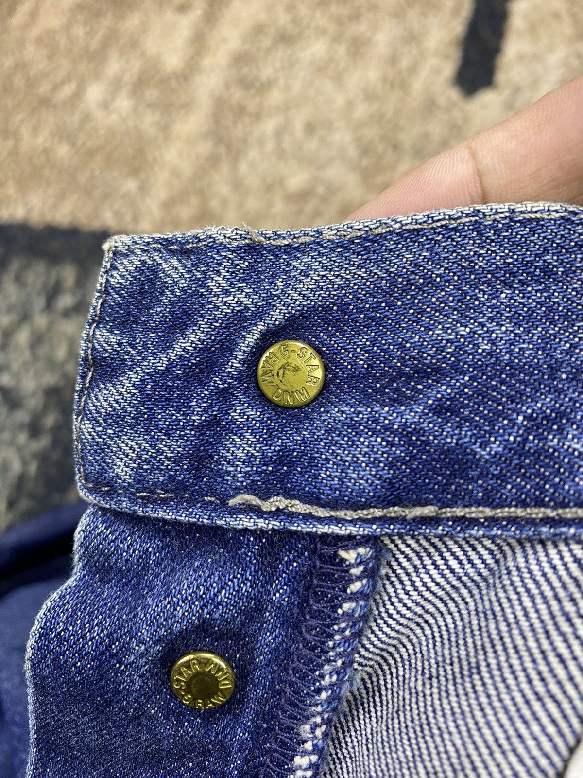 G-Star G-Star Raw Denim Biker Double Knees Jeans Size US 28 / EU 44 - 23 Thumbnail