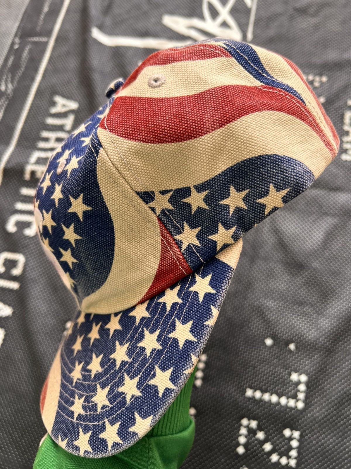 Supreme Supreme Pigment Coated S Logo 6-Panel Cap USA Flag america Size ONE SIZE - 13 Thumbnail