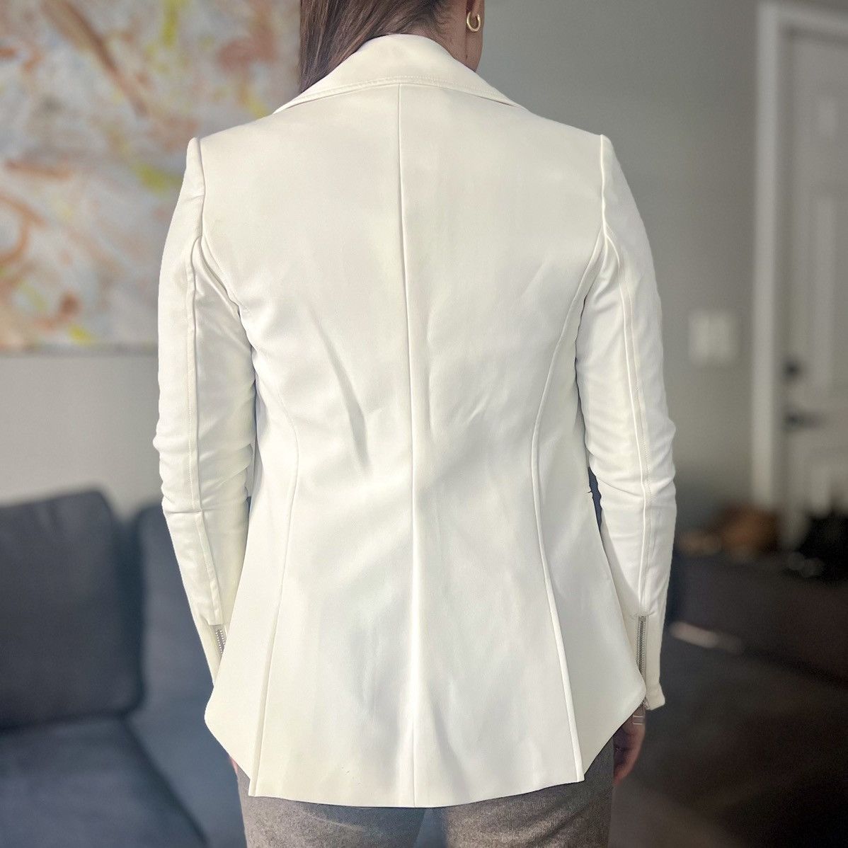 Veronica Beard NWT Veronica Beard Scuba Hadley Jacket Biker Size XS / US 0-2 / IT 36-38 - 2 Thumbnail