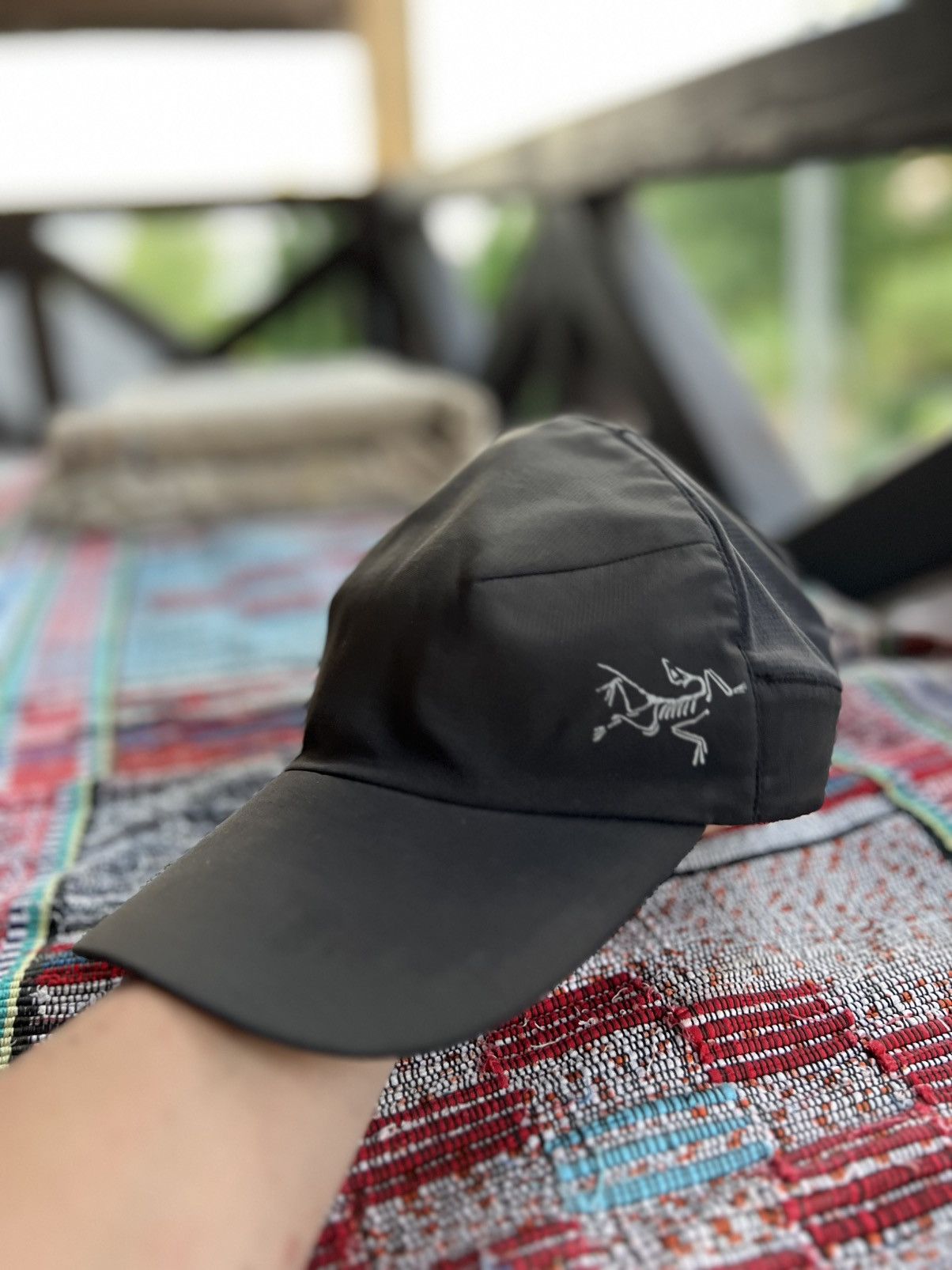 Arc'teryx BNWT Arc'teryx SYSTEM_A Paltz Print Logo Cap Black