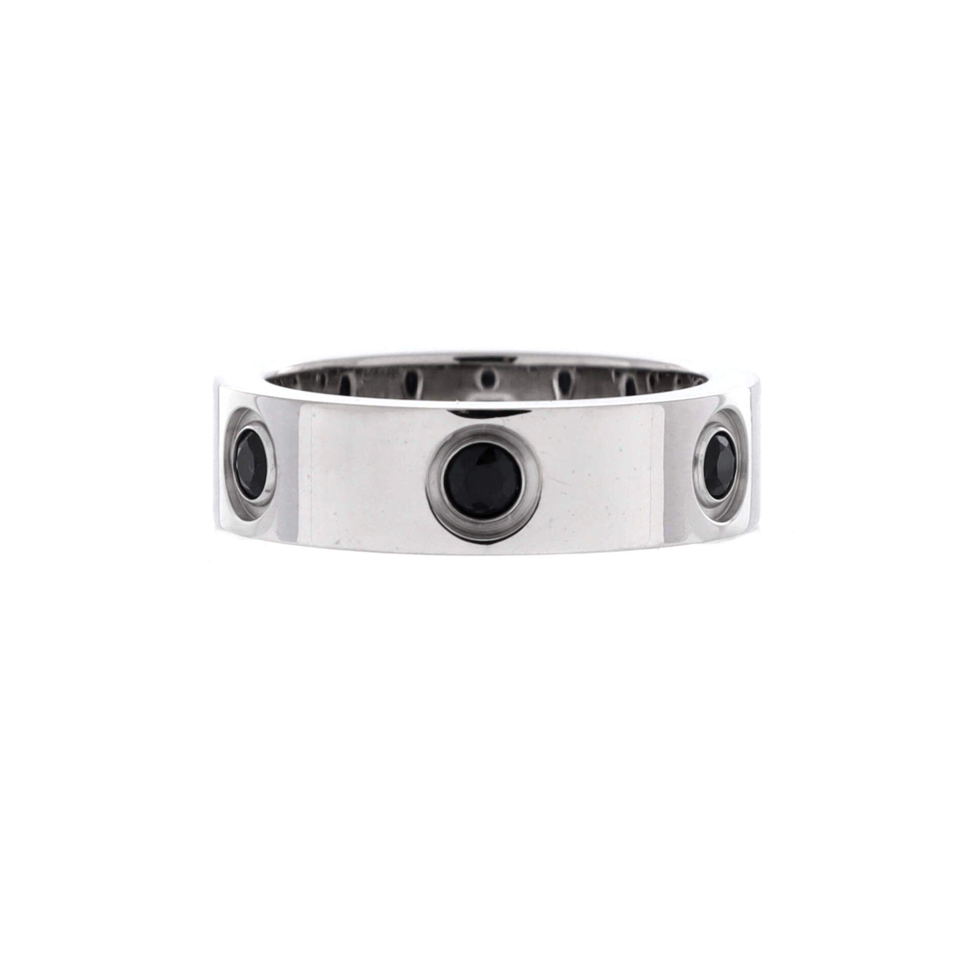 Cartier Love 6 Stone Band Ring Size ONE SIZE - 1 Thumbnail