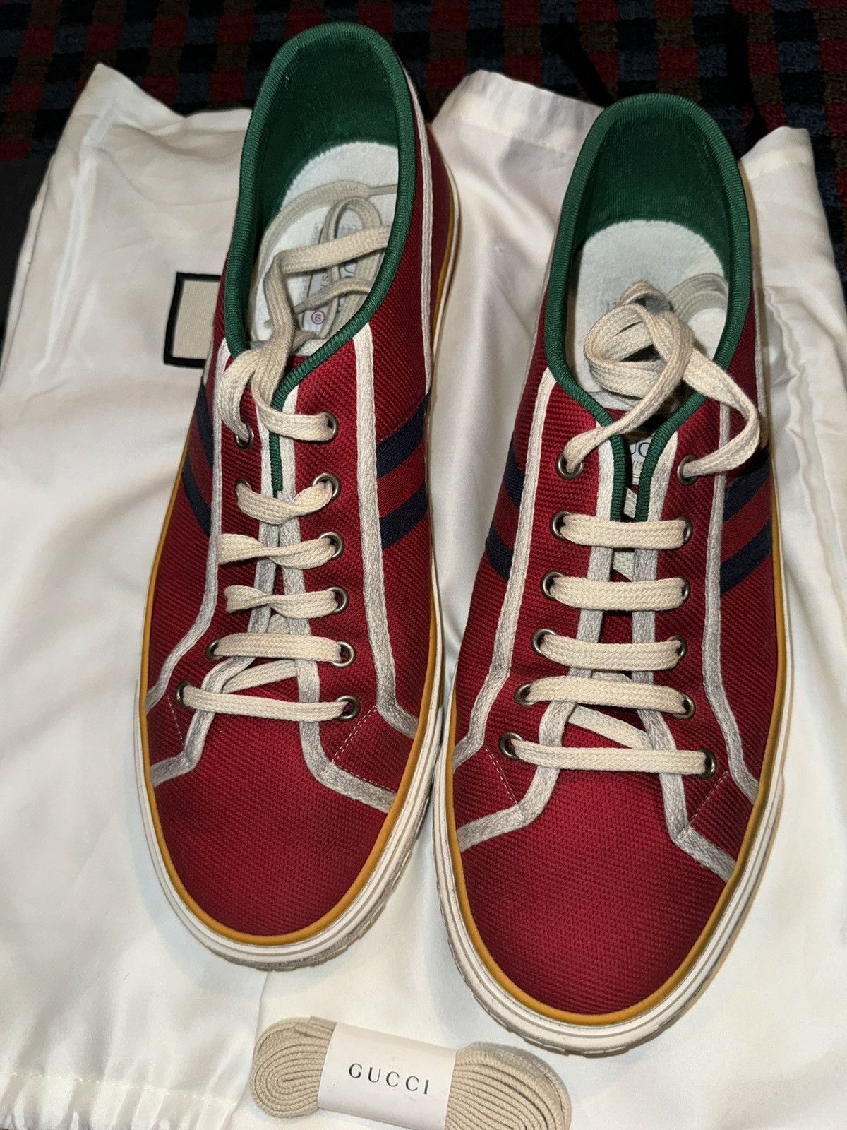 Gucci Gucci Tennis 1977 Sneaker NEW Size US 10 / EU 43 - 8 Thumbnail