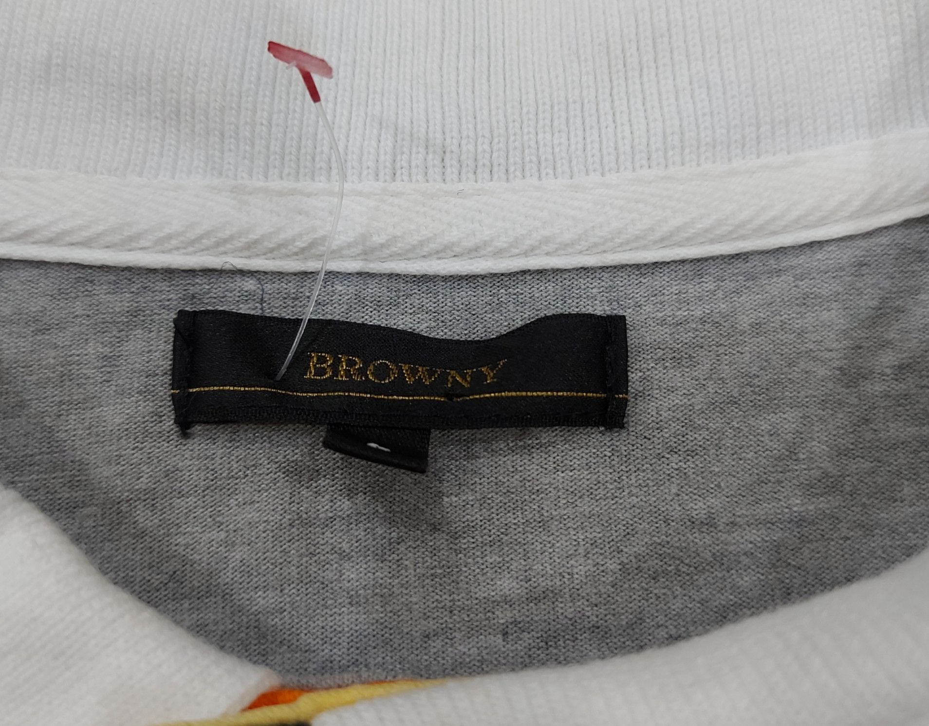 Japanese Brand Rare! Browny Japanese Brand Patchwork Polo Size US M / EU 48-50 / 2 - 5 Thumbnail