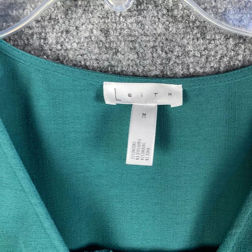 Other Leith Top Women's Medium Sleeveless 100% Polyester V-Neck M Size M / US 6-8 / IT 42-44 - 3 Thumbnail