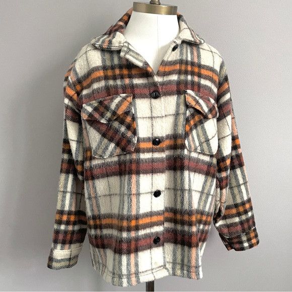Vintage Vintage Bellaire Bell Shirt Wool Shacket - Medium Size M / US 6-8 / IT 42-44 - 2 Thumbnail