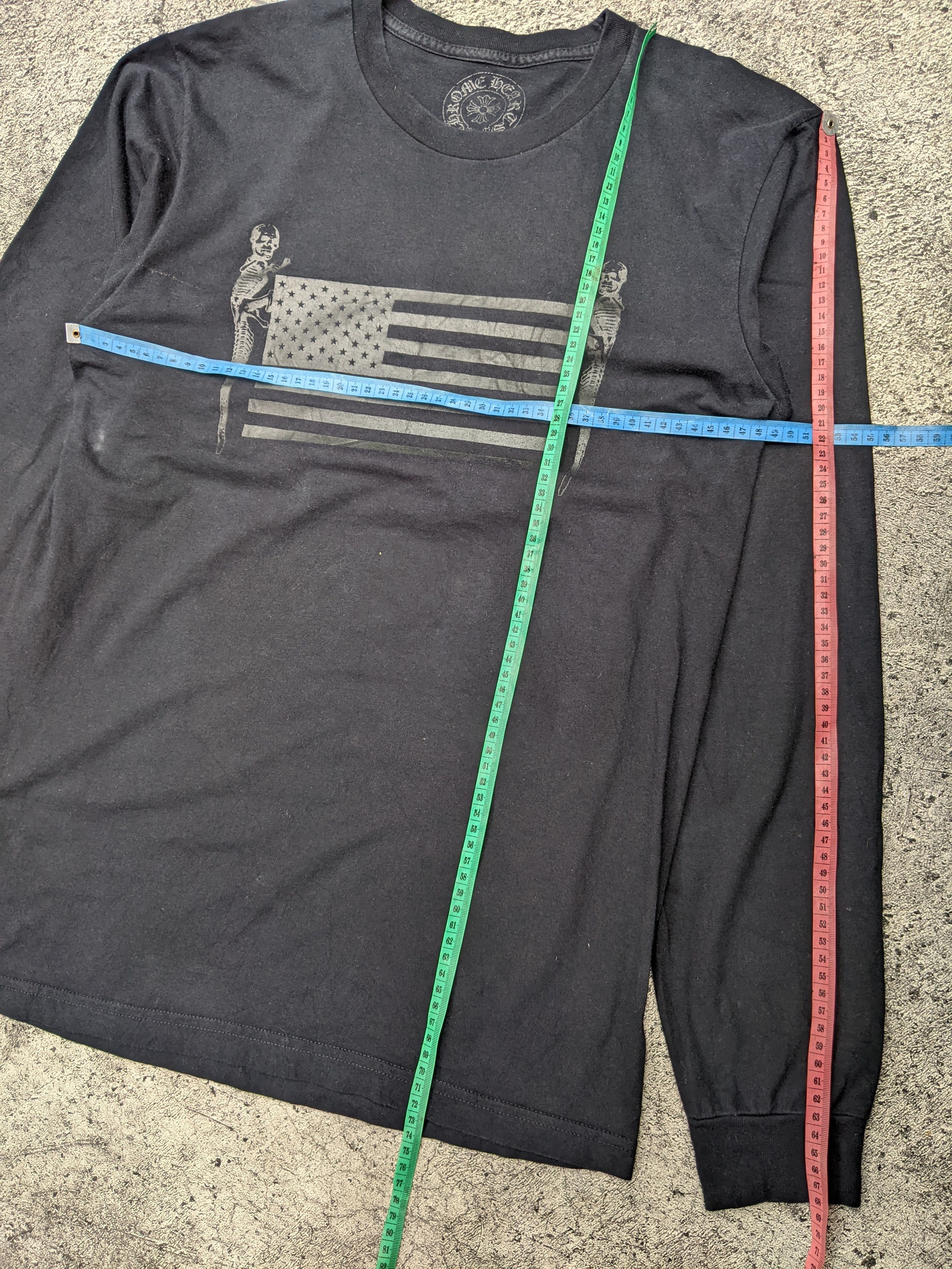 Chrome Hearts Chrome Hearts Foti USA flag Size US M / EU 48-50 / 2 - 11 Thumbnail
