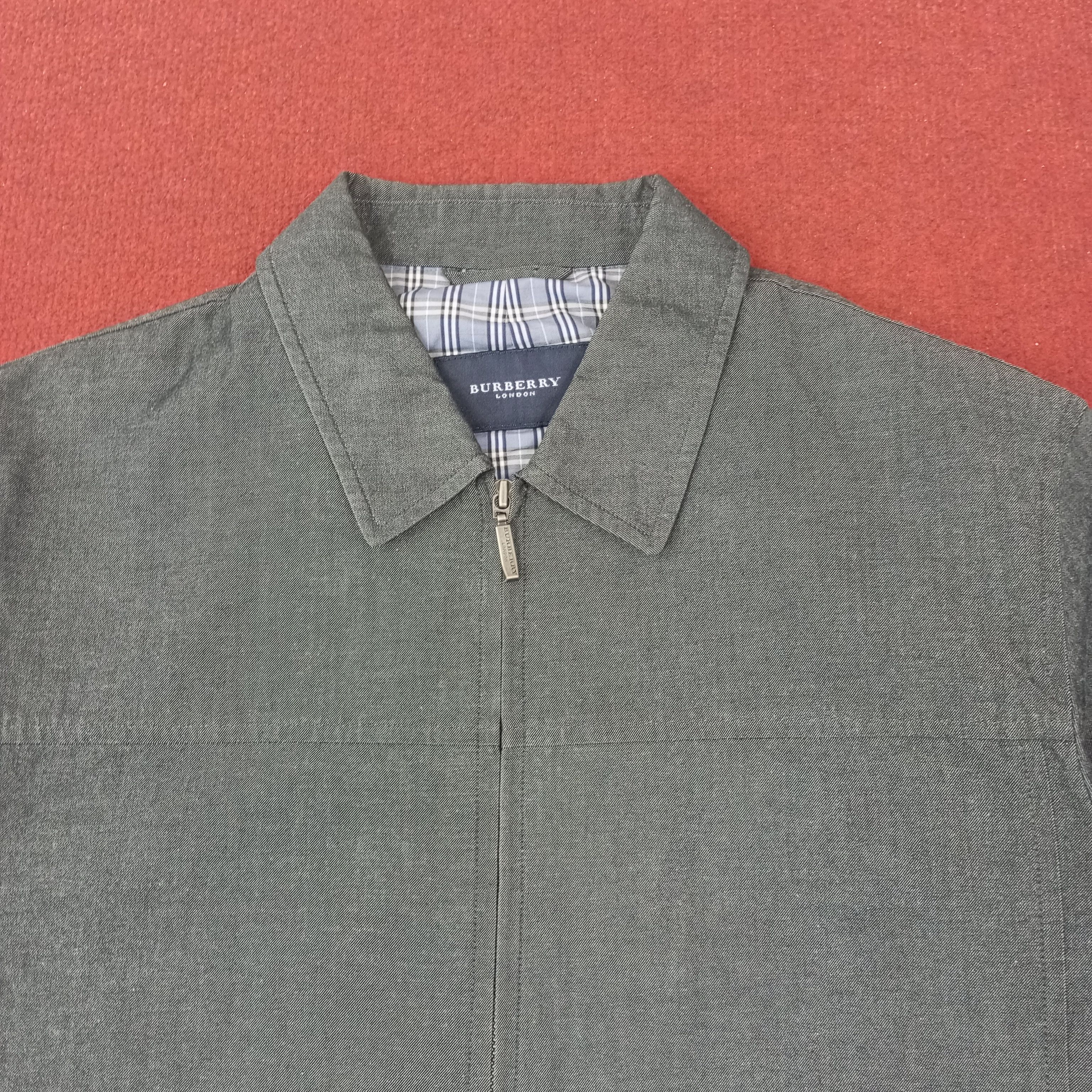 Burberry × Vintage Burberry London Fashion Brand Custom Art Jacket c222n17 Size US L / EU 52-54 / 3 - 4 Thumbnail