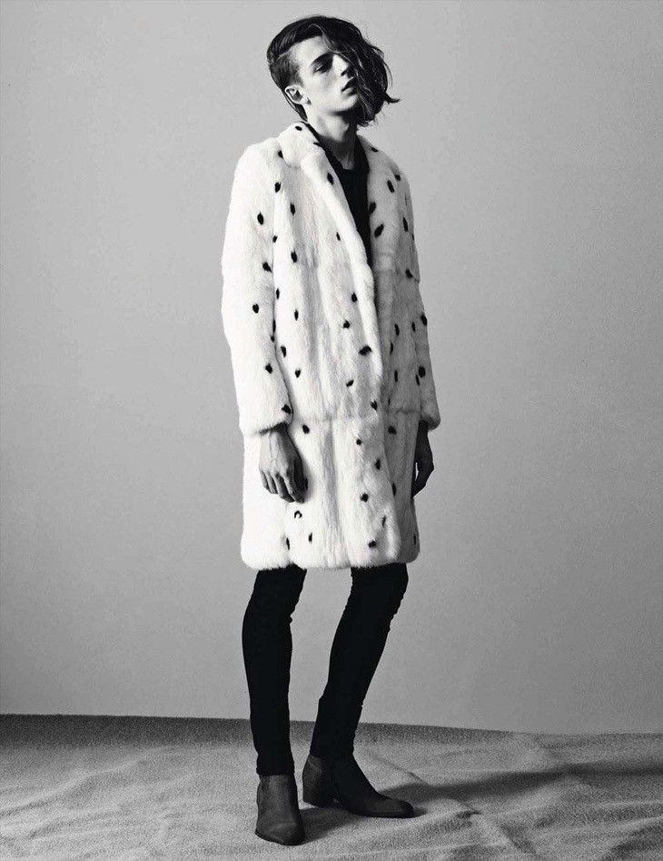 Saint Laurent Paris SAINT LAURENT PARIS BY HEDI SLIMANE 13AW/FW FUR COAT Size US S / EU 44-46 / 1 - 10 Thumbnail