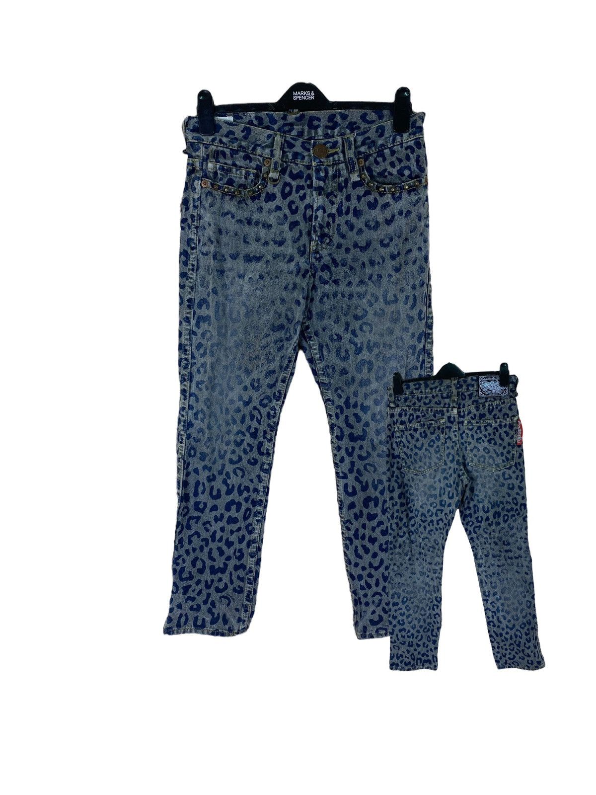 Japanese Brand Japanese Brand Co&Lu Leopard Fullprint Hysteric Insp Jeans Size US 32 / EU 48 - 1 Thumbnail