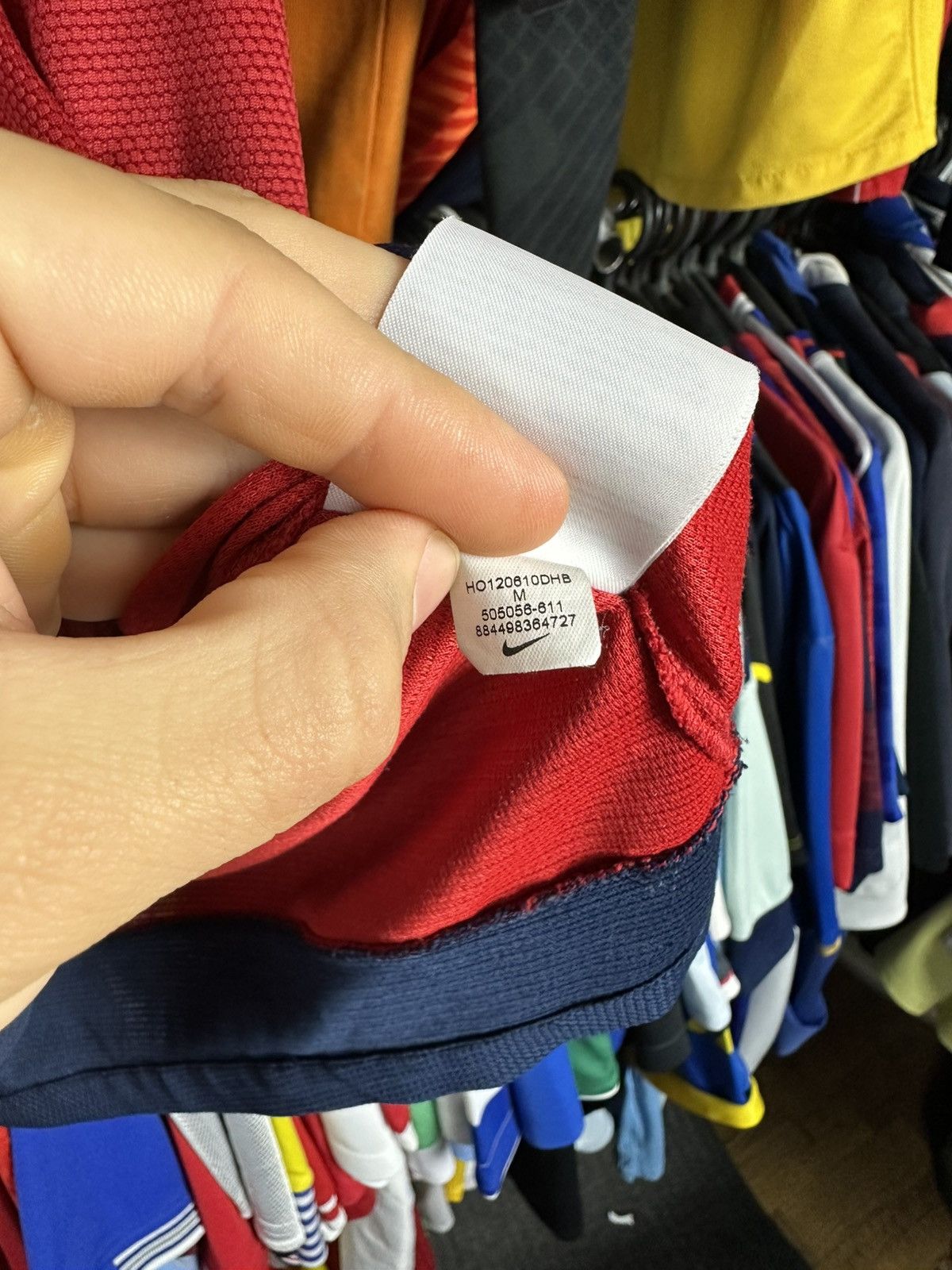 Nike PARIS SAINT GERMAIN PSG 2012-13 FOOTBALL SHIRT JERSEY NIKE Size US M / EU 48-50 / 2 - 11 Thumbnail