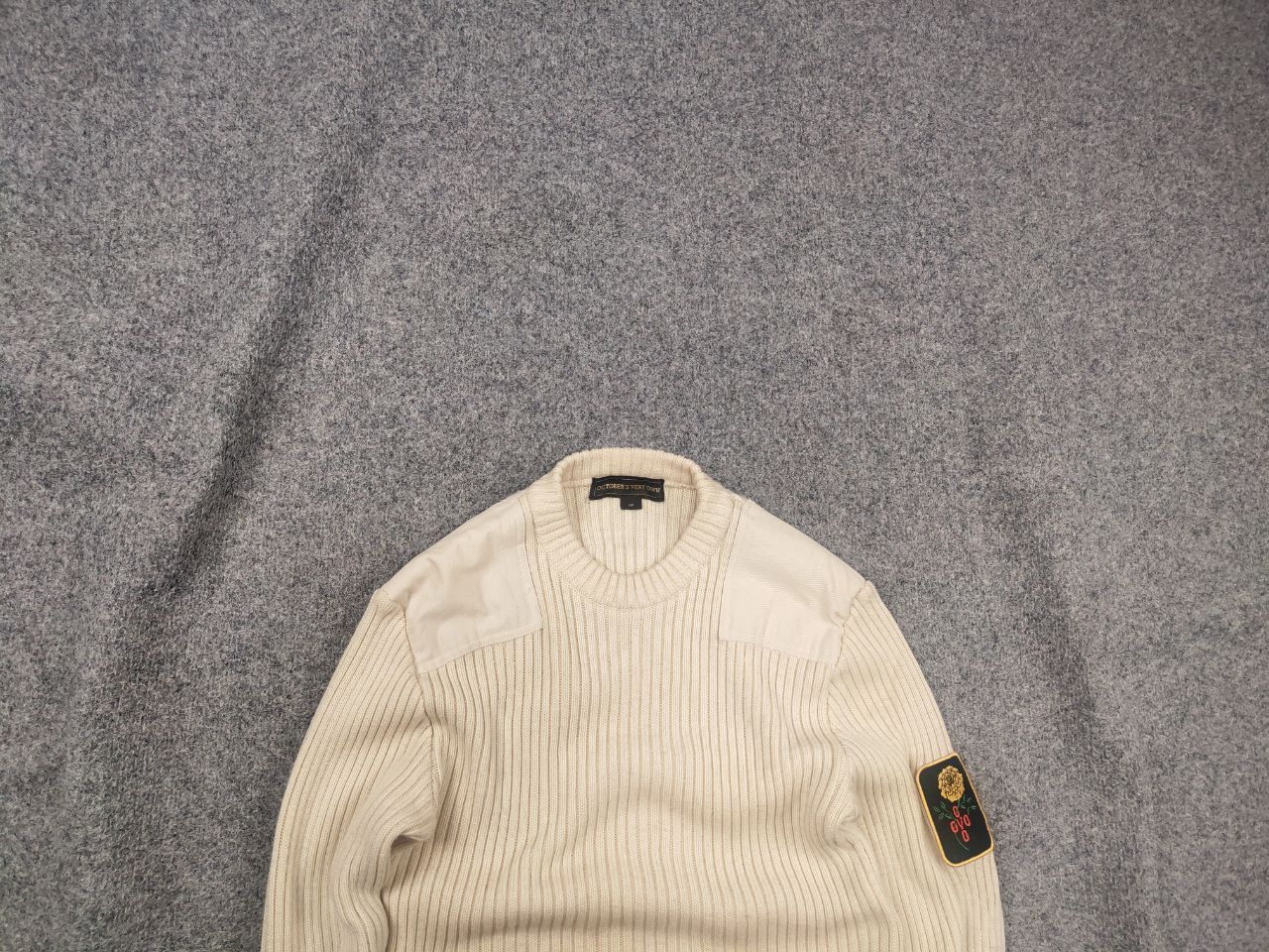 October's Very Own October's very own Drake OVO ribbed sweater Military Style Size US S / EU 44-46 / 1 - 1 Thumbnail