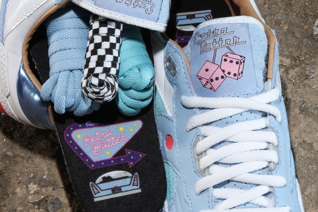 Extra Butter S70337-1 2016 Saucony SHADOW 5000 FOR THE PEOPLE BABY BLUE Size US 8.5 / EU 41-42 - 19 Thumbnail