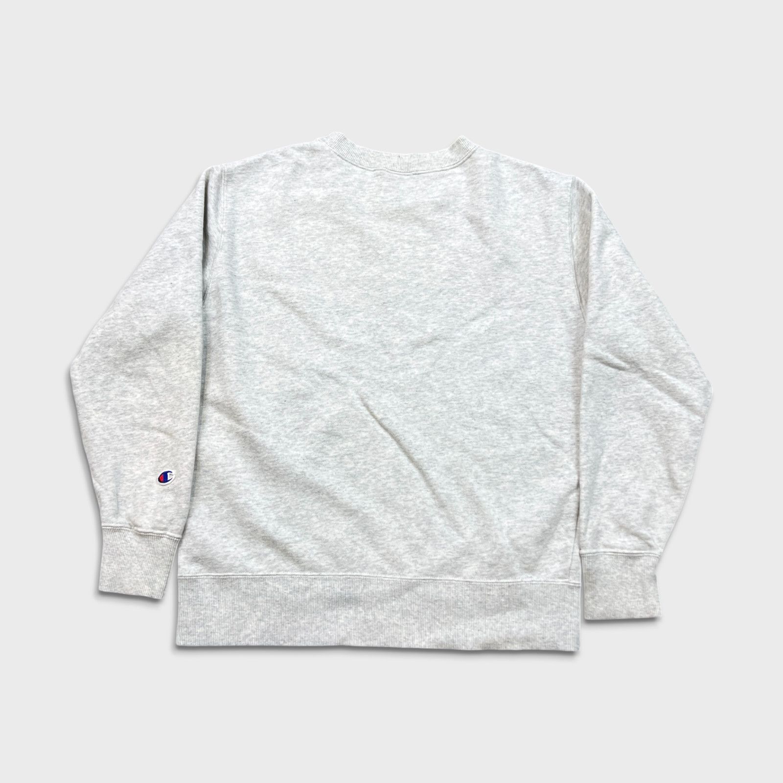 Champion × Vintage Champion Sweatshirt Gray Athletic Script Pullover Crewneck Size S / US 4 / IT 40 - 4 Thumbnail