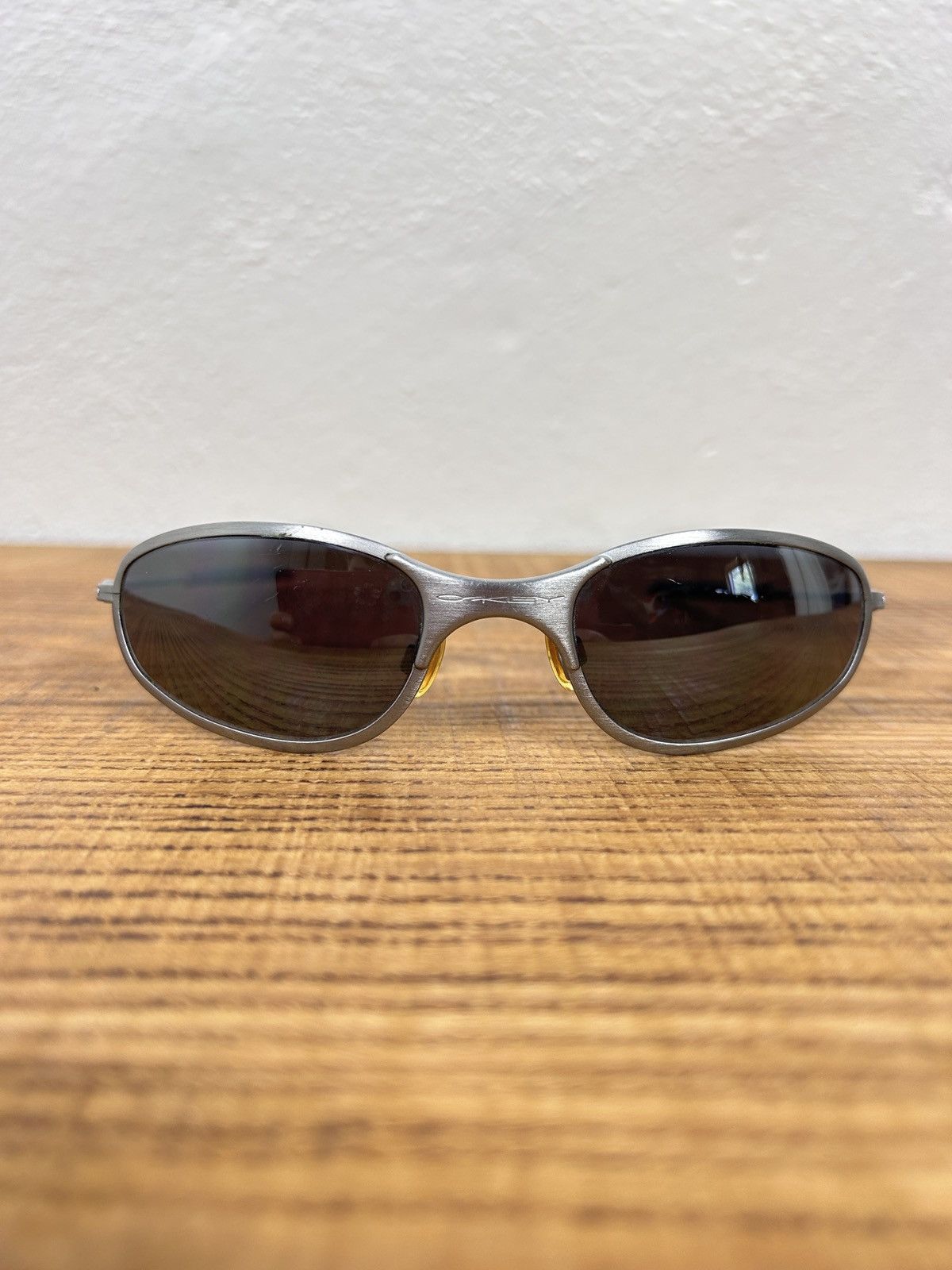 Oakley × Vintage Vintage Oakley A Wire Thick Wire Black Iridium 