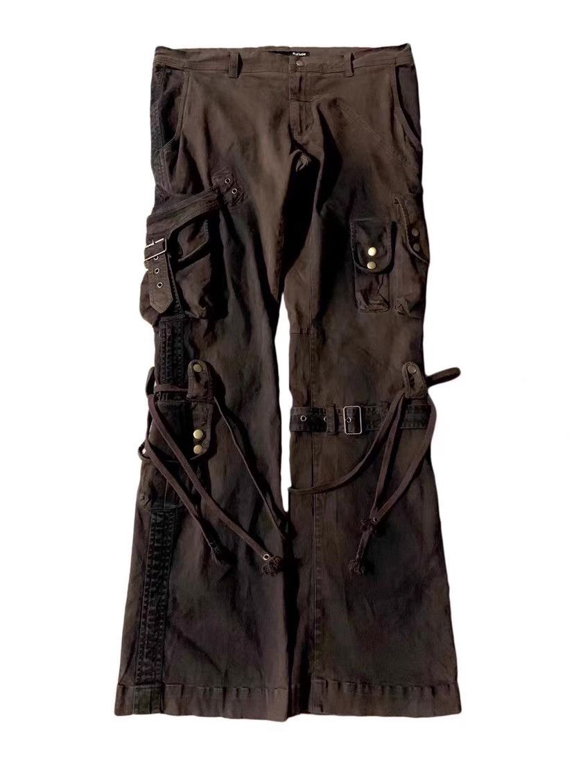 Julius Kisekino Saigen Lace-Up Cargo Pants Q13 Size US 34 / EU 50 - 1 Thumbnail