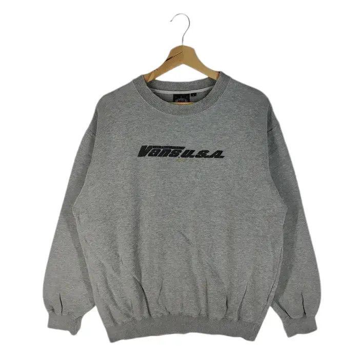Vans Vintage 90's Vans Sweatshirts Size US L / EU 52-54 / 3 - 1 Thumbnail