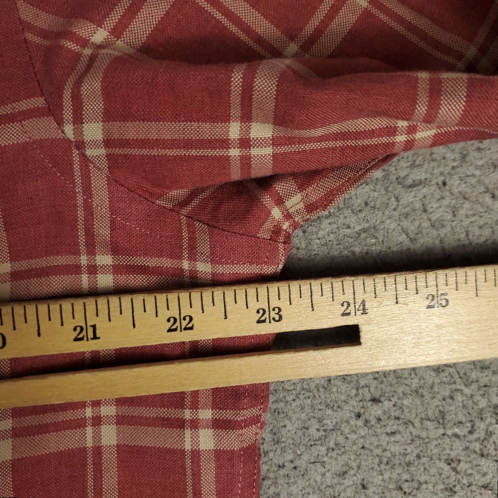 UNTUCKit UNTUCKit Mens Shirt Size Large Red Plaid Slim Fit Button Up Long Sleeve Size US L / EU 52-54 / 3 - 5 Thumbnail