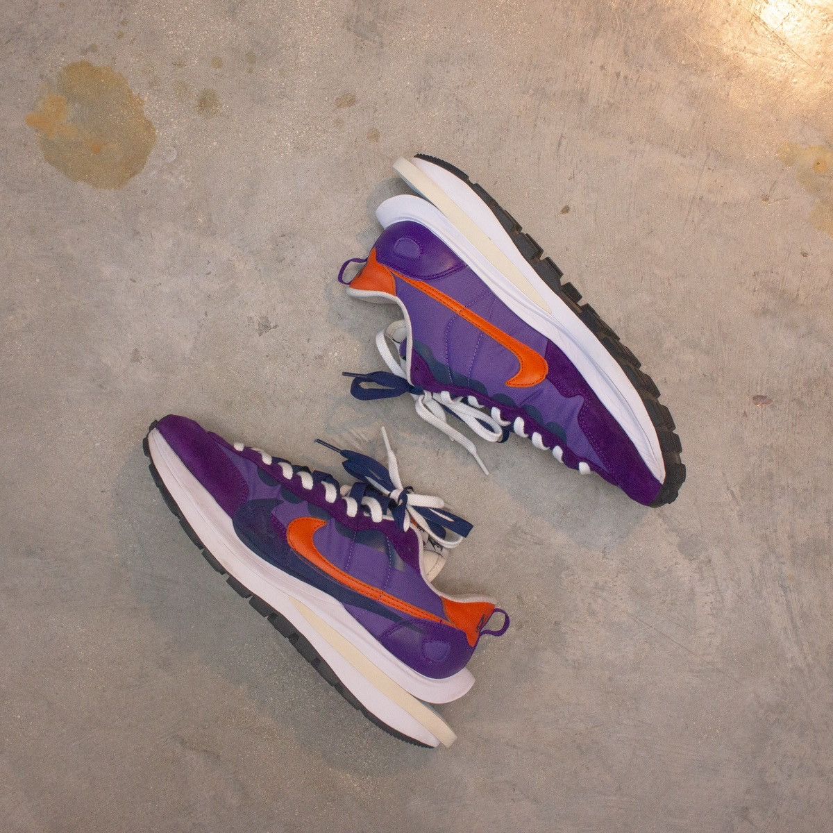 Nike × Sacai Nike X Sacai Vaporwaffle Dark Iris Men's - DD1875-500 US: 9 Size US 9 / EU 42 - 6 Thumbnail