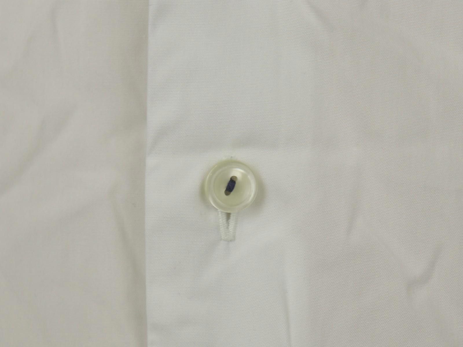 Eton Eton White 100% Cotton Collared Dress Shirt Size 42 Size 38R - 6 Thumbnail