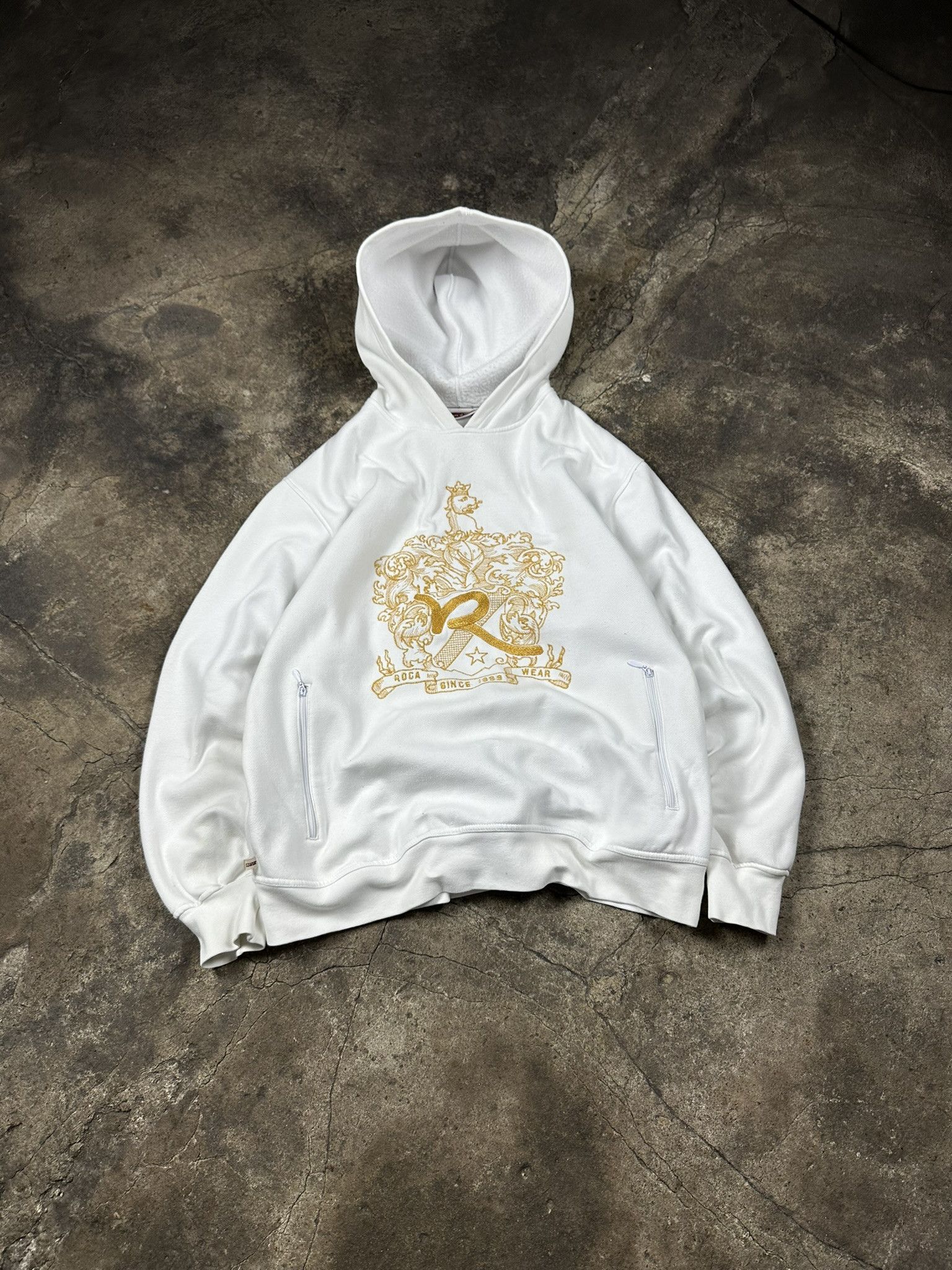 Rocawear Vintage Y2k Rocawear Hiphop Rap Boxy Hoodie 2000s Size US L / EU 52-54 / 3 - 1 Thumbnail
