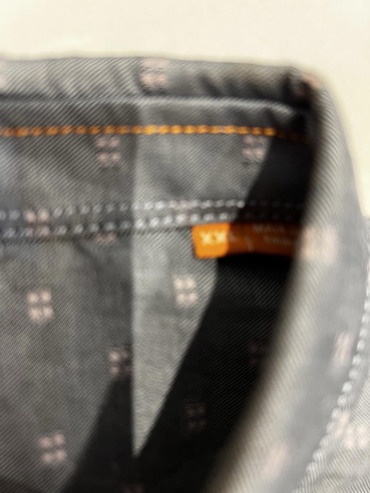 Hugo Boss Hugo Boss Button Down Shirt Detail Grey Shirt XXL Size US XXL / EU 58 / 5 - 3 Thumbnail