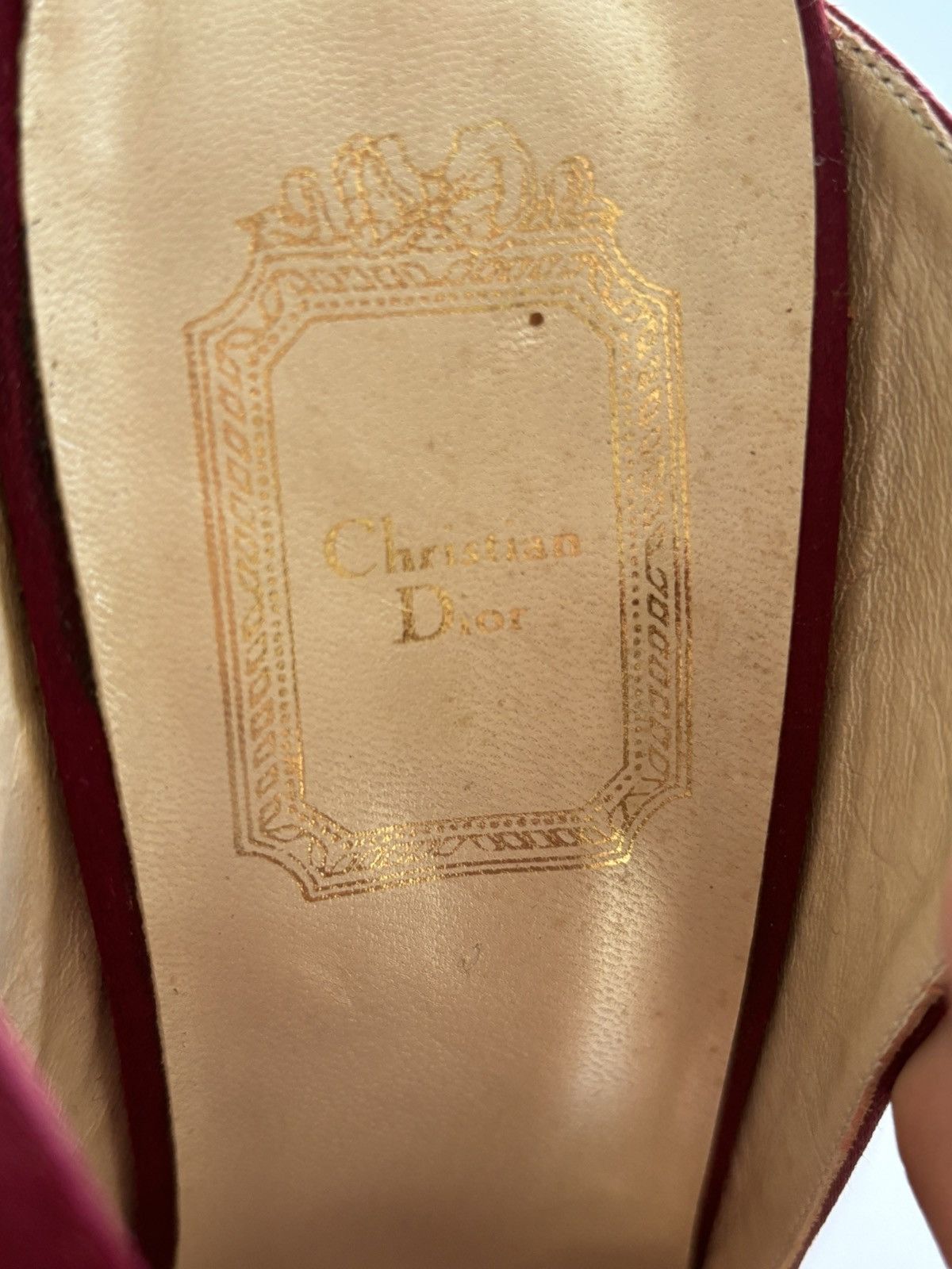 Dior Dior 1996 silk heels Size US 8.5 / IT 38.5 - 8 Thumbnail