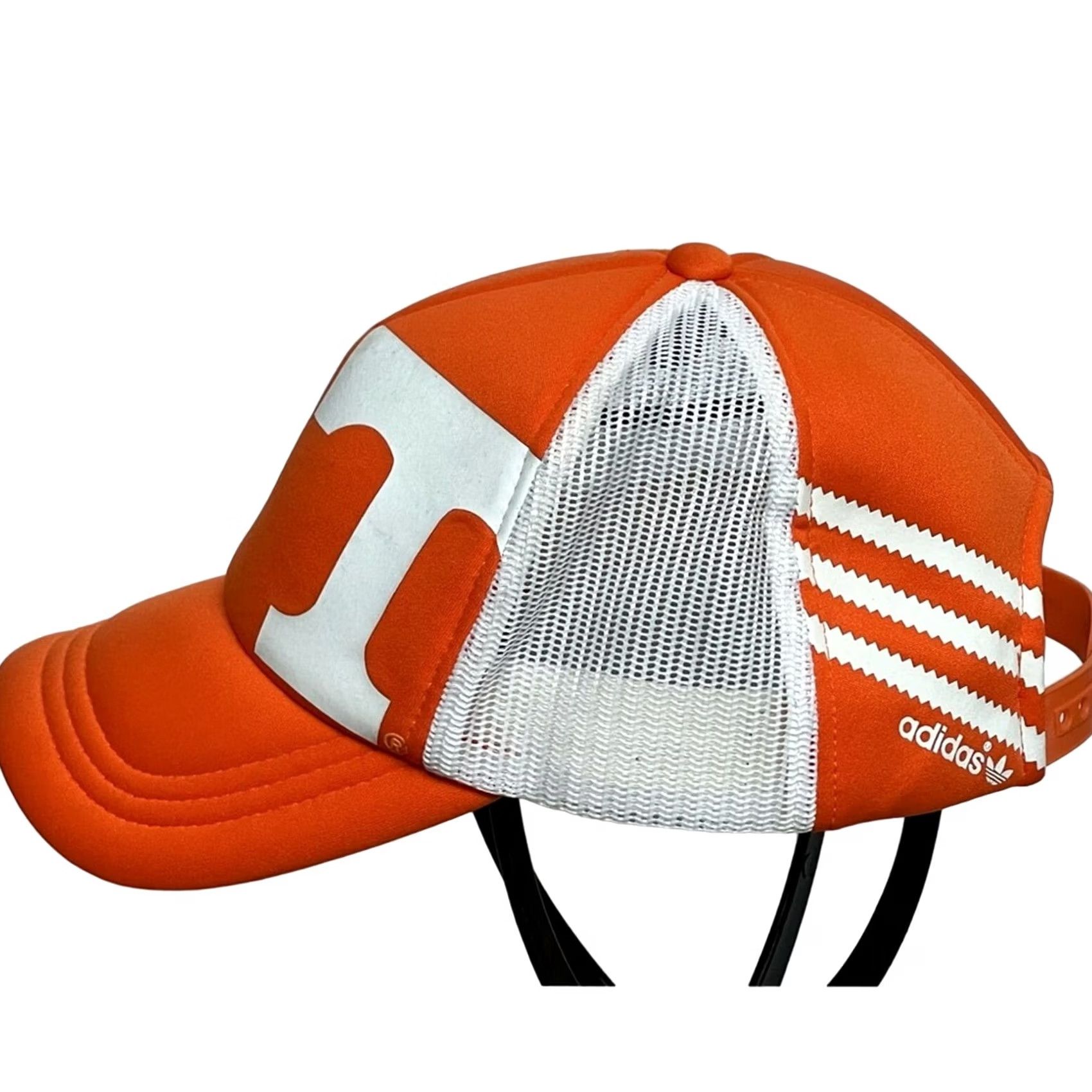 Adidas VINTAGE Adidas Tee Mens One Size Orange Tennessee Volunteers Hat Men Snapback Trucker Cap RARE Size ONE SIZE - 2 Thumbnail
