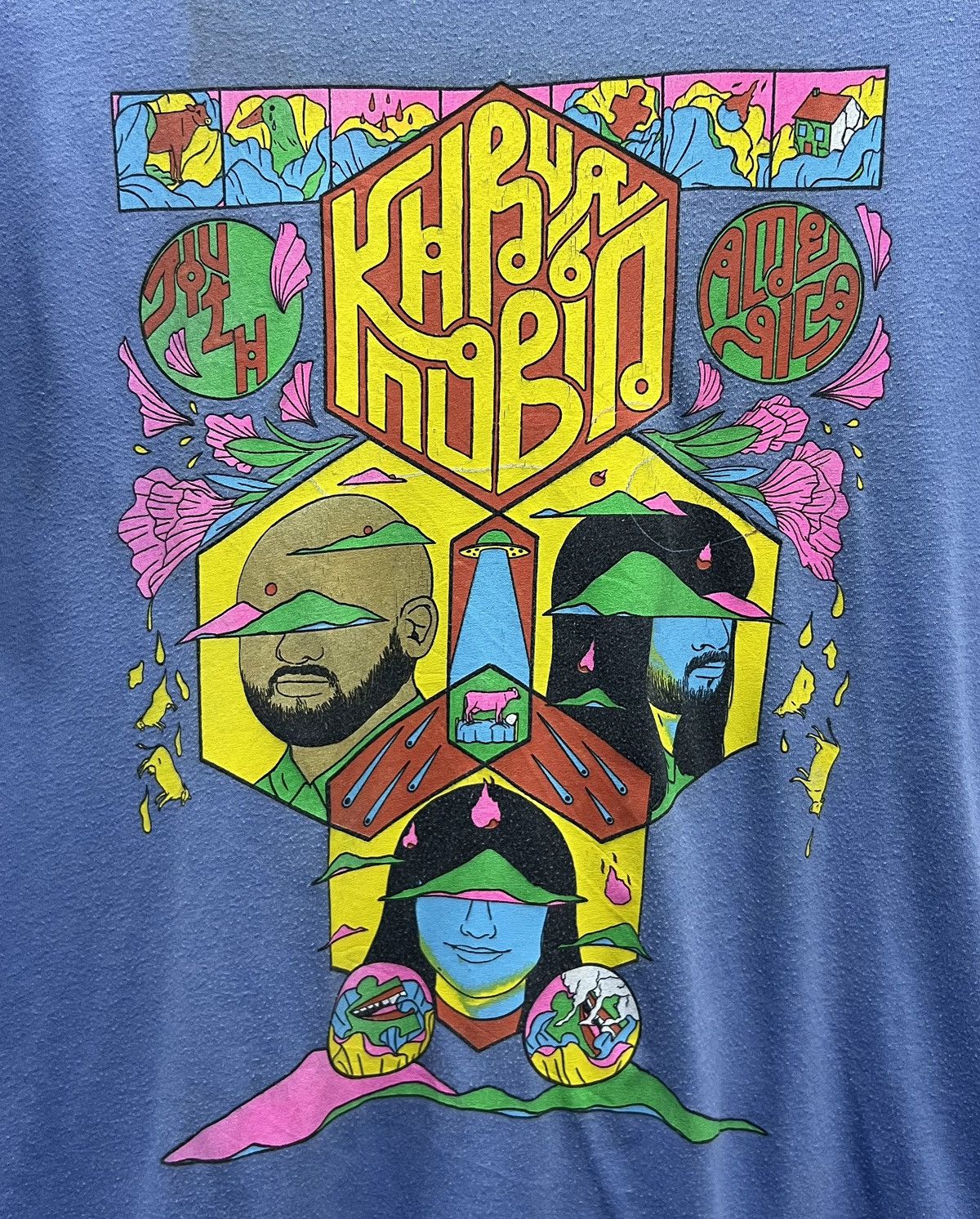 Band Tees × Canvas VINTAGE CANVAS KHRUANGBIN SHIRT Size US M / EU 48-50 / 2 - 3 Thumbnail