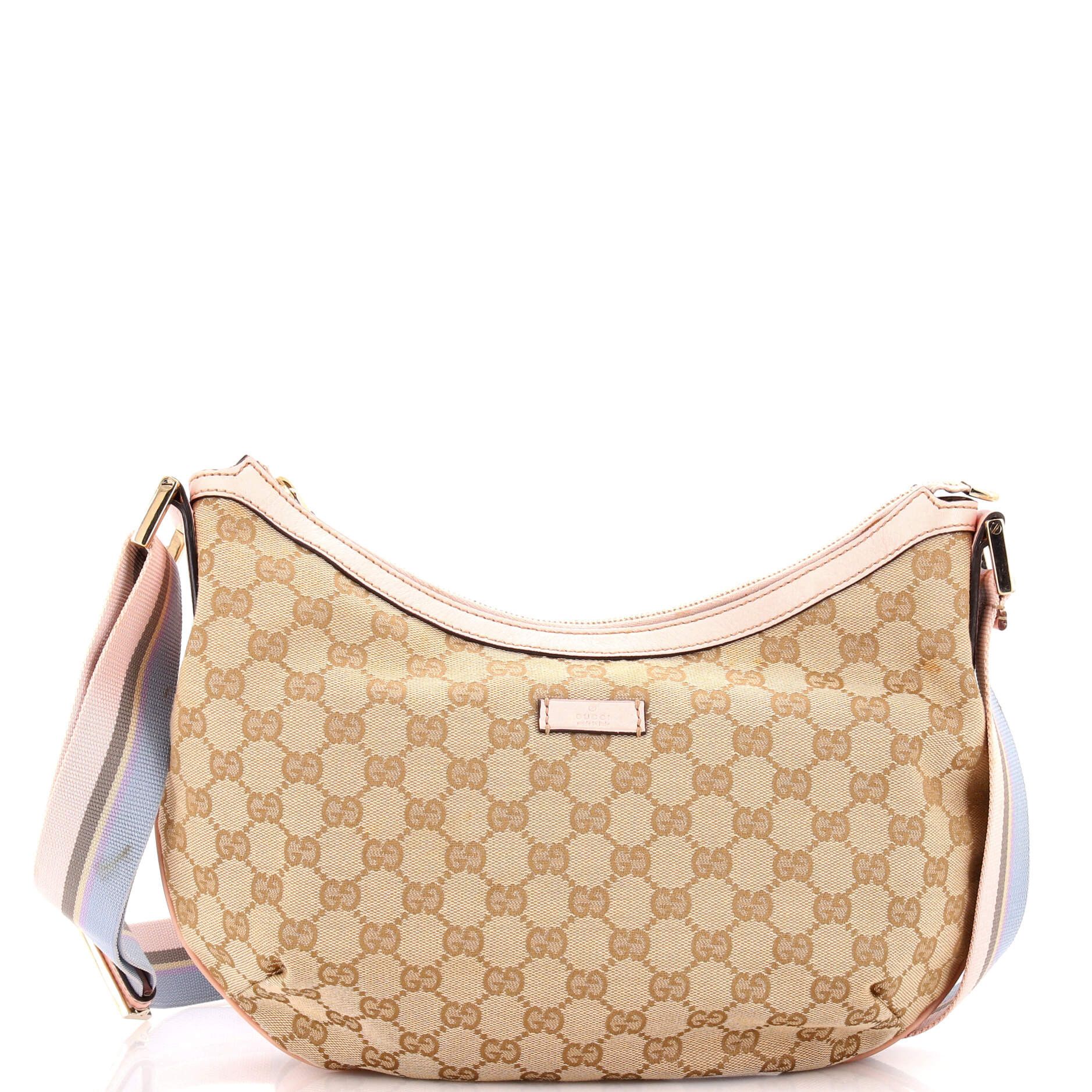 Saddle Zip Messenger Bag