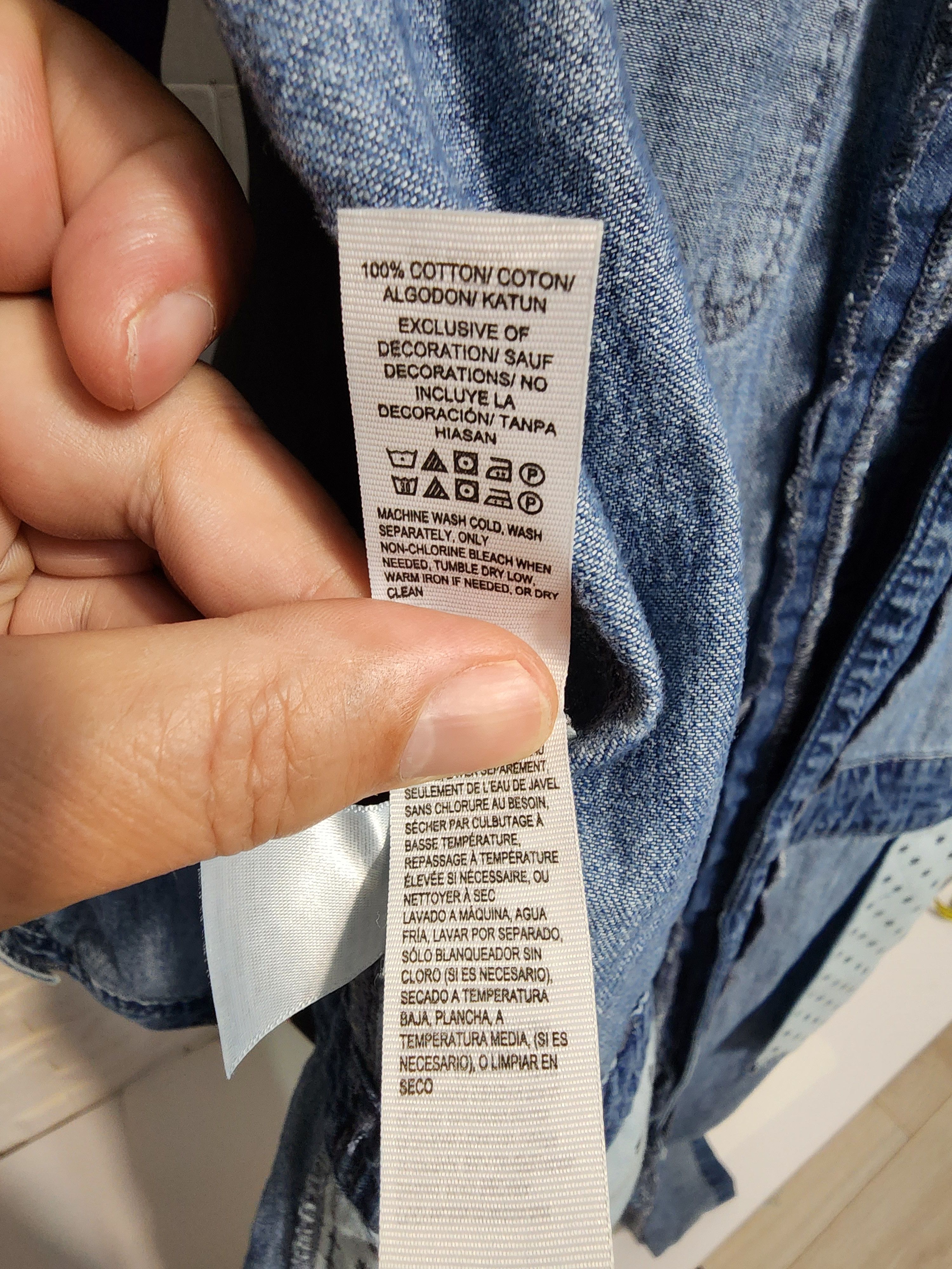 Other Women's blue jumpsuit made of wonderful denim. Size 34" / US 12 / IT 48 - 9 Thumbnail