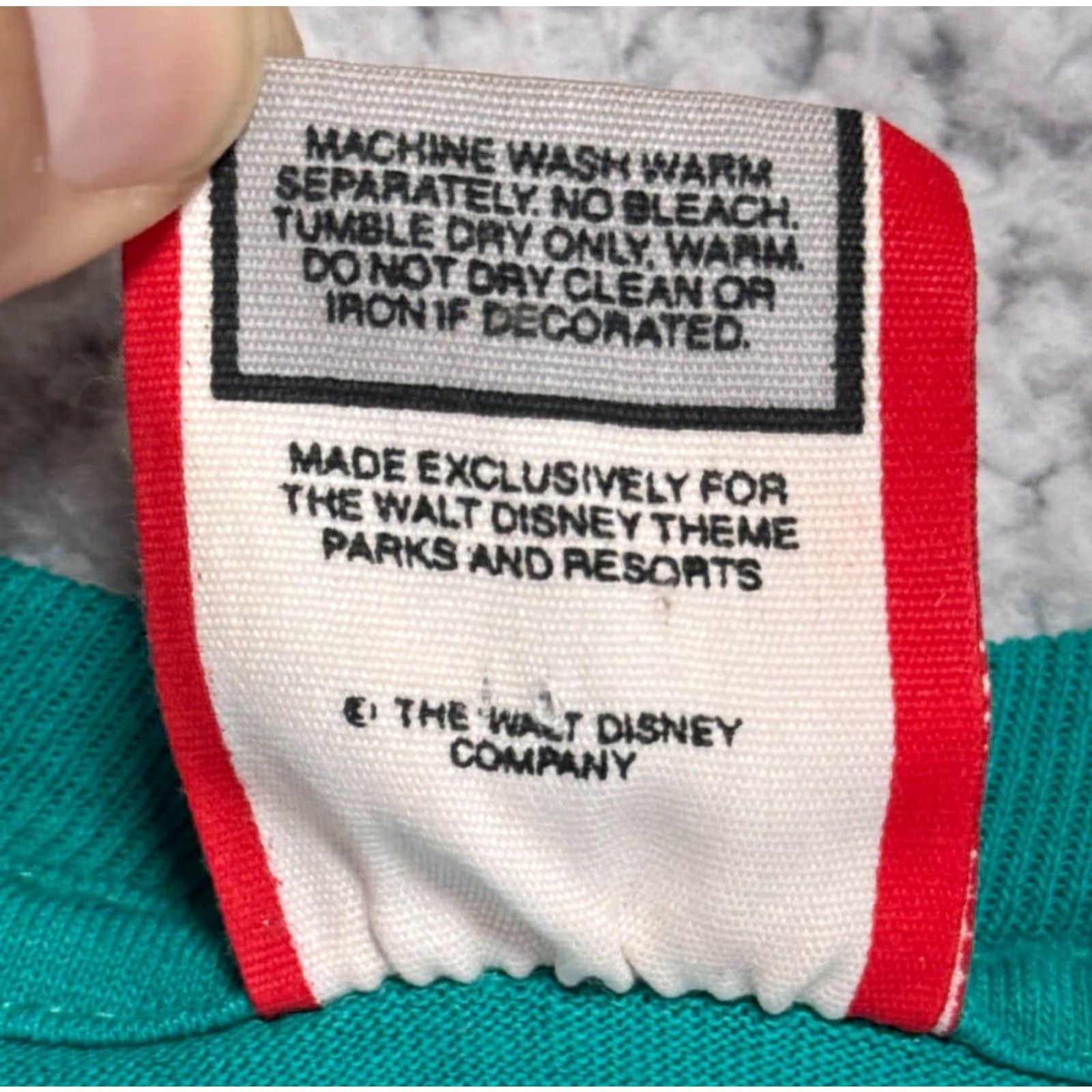 Disney VTG Disney Designs MGM Studios Mickey Ears Hat Teal T Shirt Men's Size 2XL Size US XXL / EU 58 / 5 - 4 Thumbnail