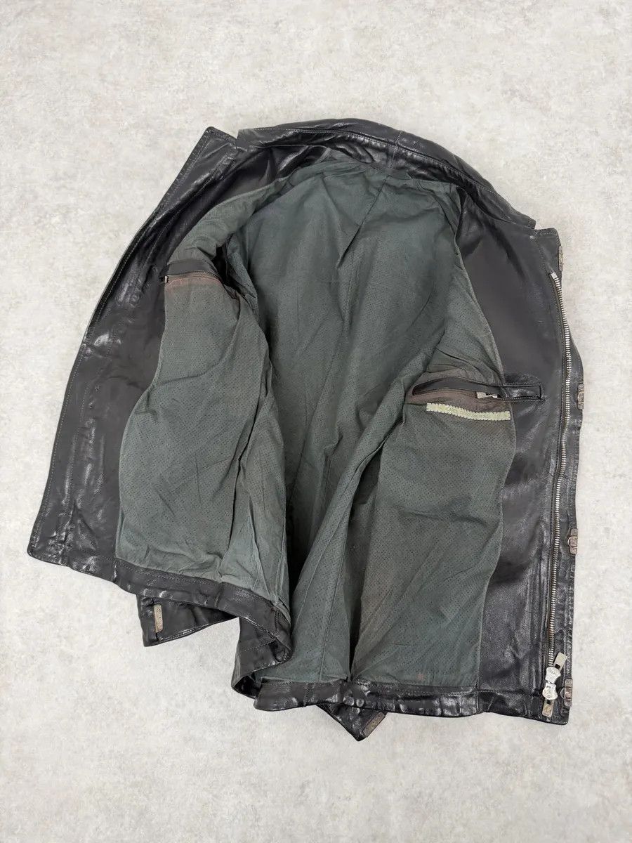 Carol Christian Poell Carol Christian Poell Black Scarstitched Horse Leather Jacket Size US S / EU 44-46 / 1 - 11 Thumbnail
