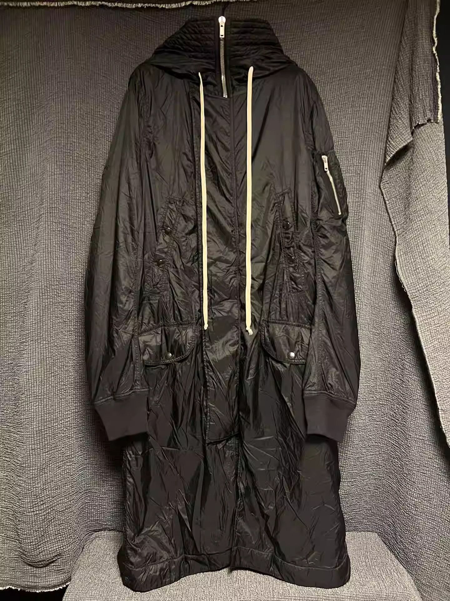 Rick Owens Rick Owens 15fw bomber overcoat-2505 Size US M / EU 48-50 / 2 - 7 Thumbnail