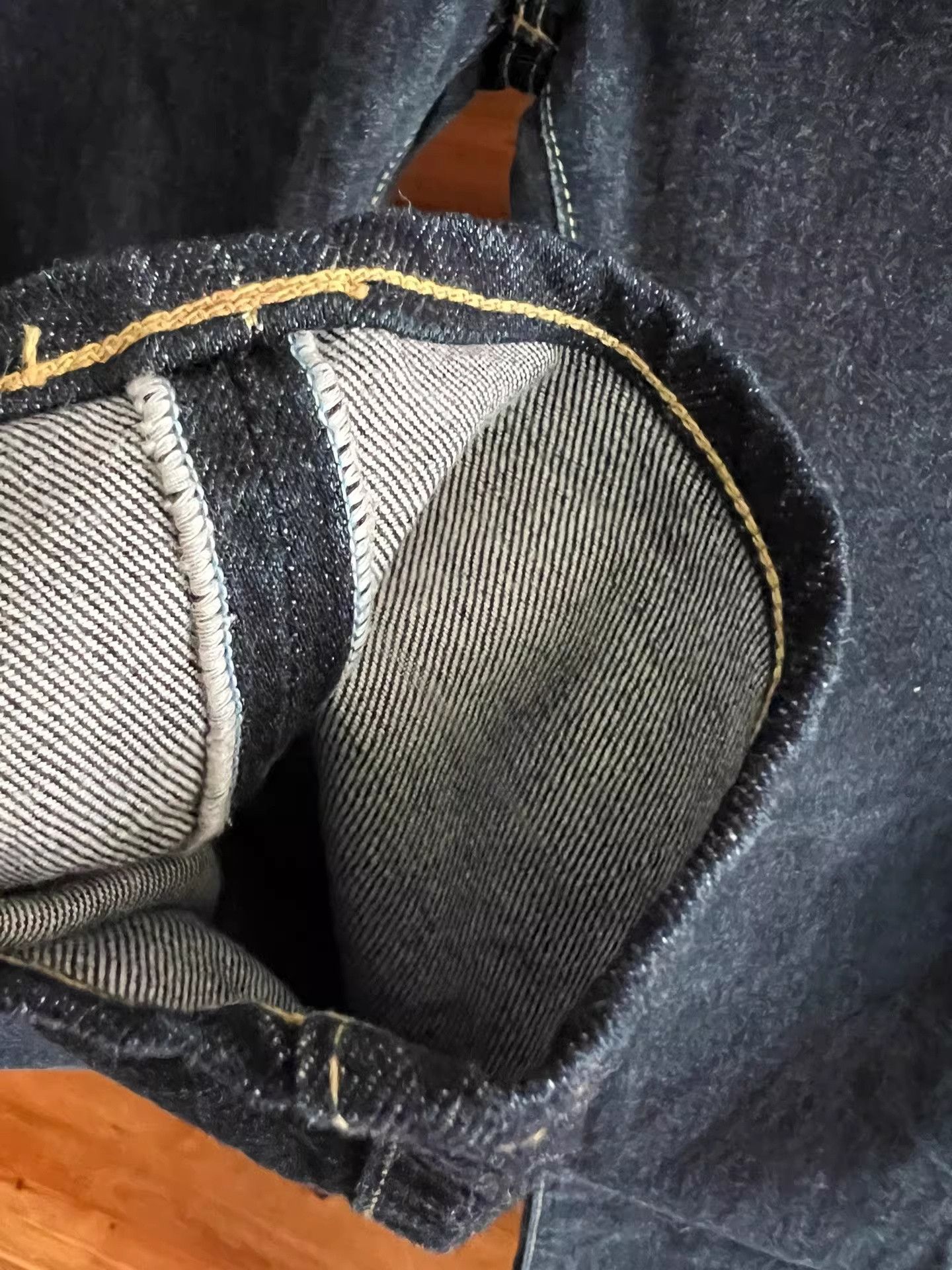 Pure Blue Japan Pure Blue Japan Selvedge Indigo Jeans Size US 31 - 4 Thumbnail