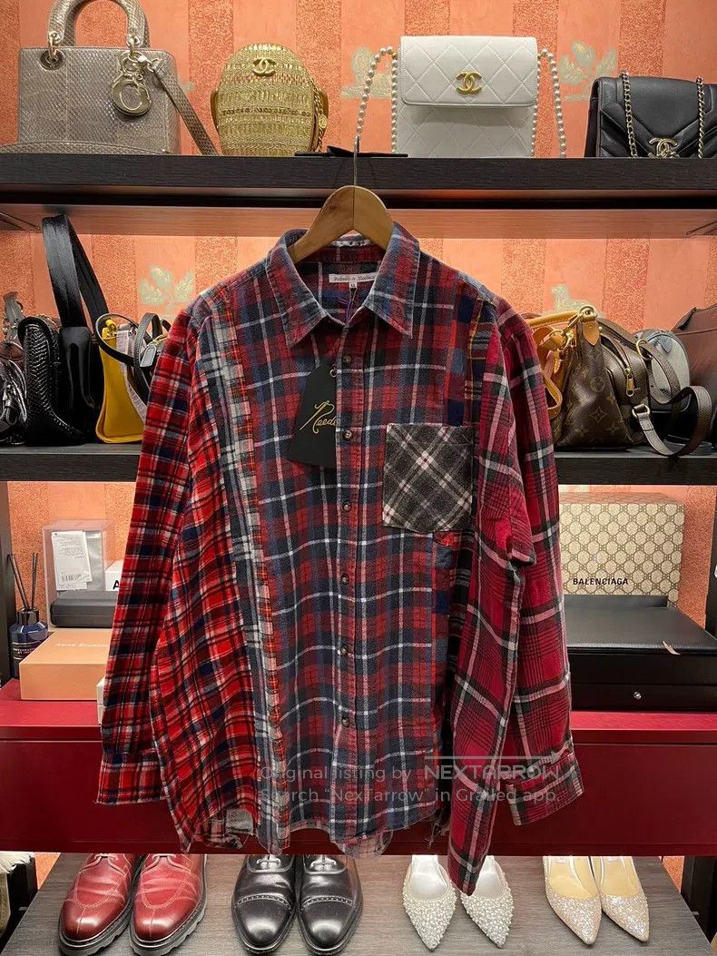 Needles Needles All hand patchwork shirt Size US XL / EU 56 / 4 - 1 Thumbnail